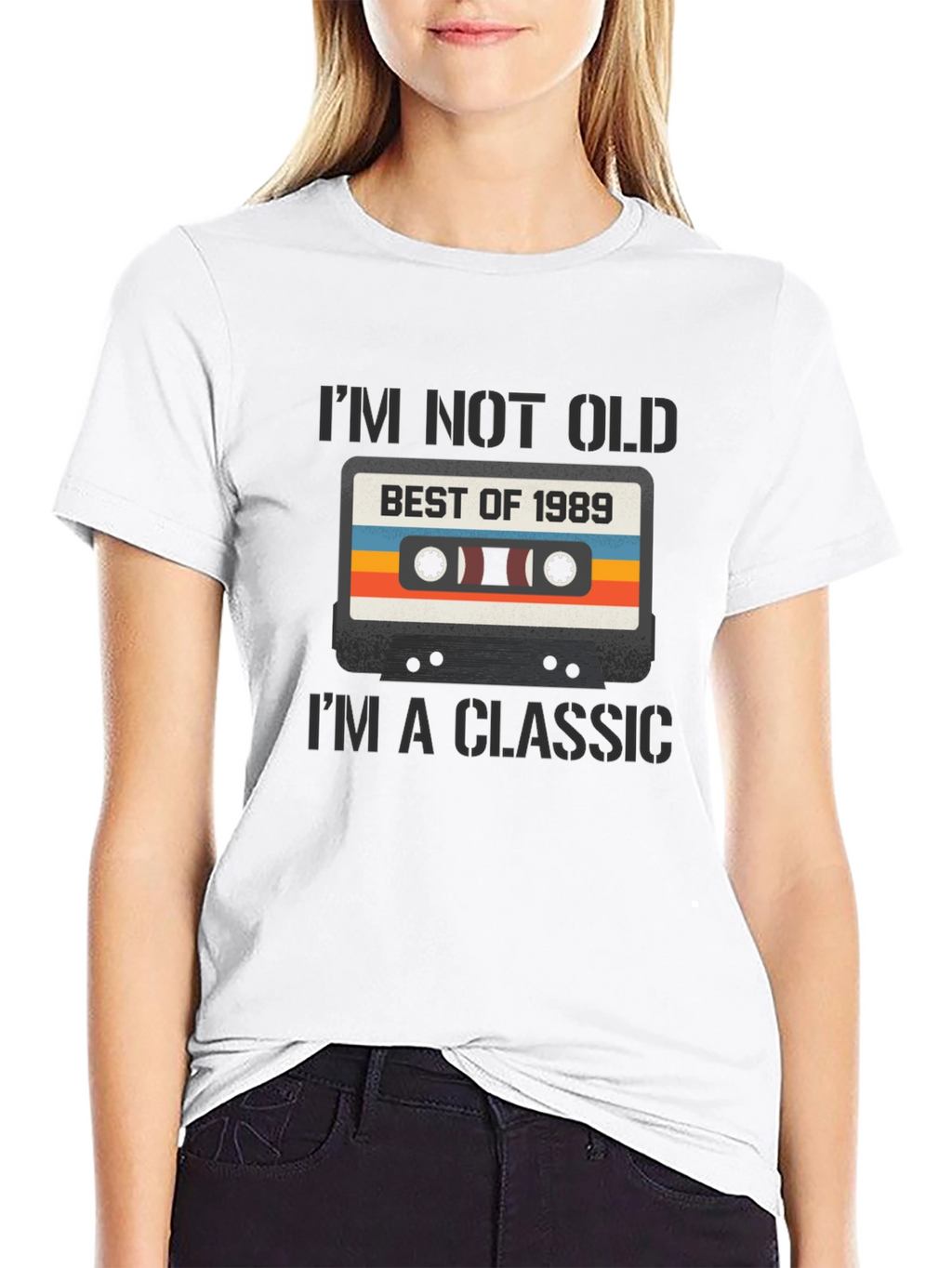 Retro Cassette Tape 1989 Birthday T-Shirt