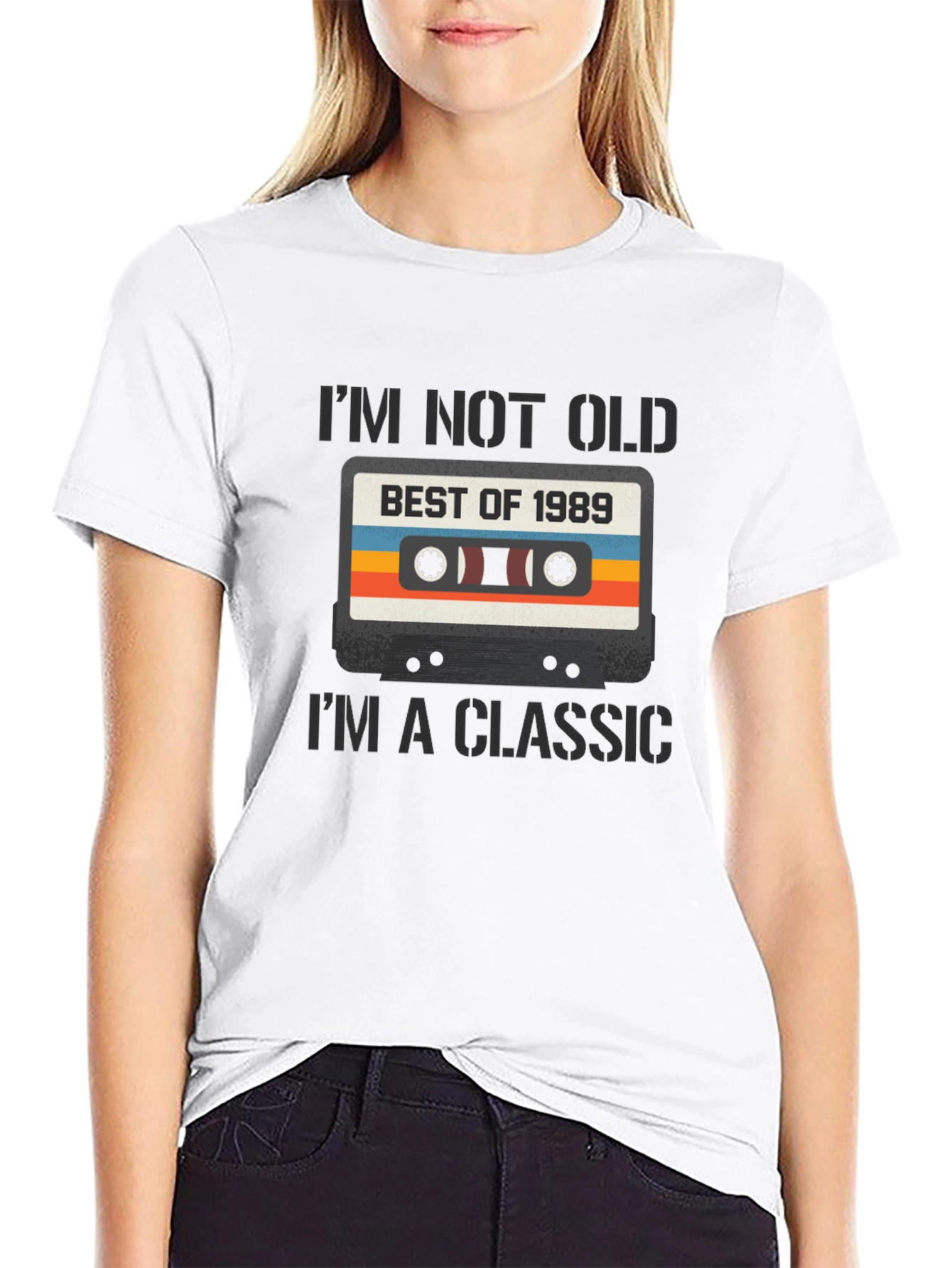 Retro Cassette Tape 1989 Birthday T-Shirt