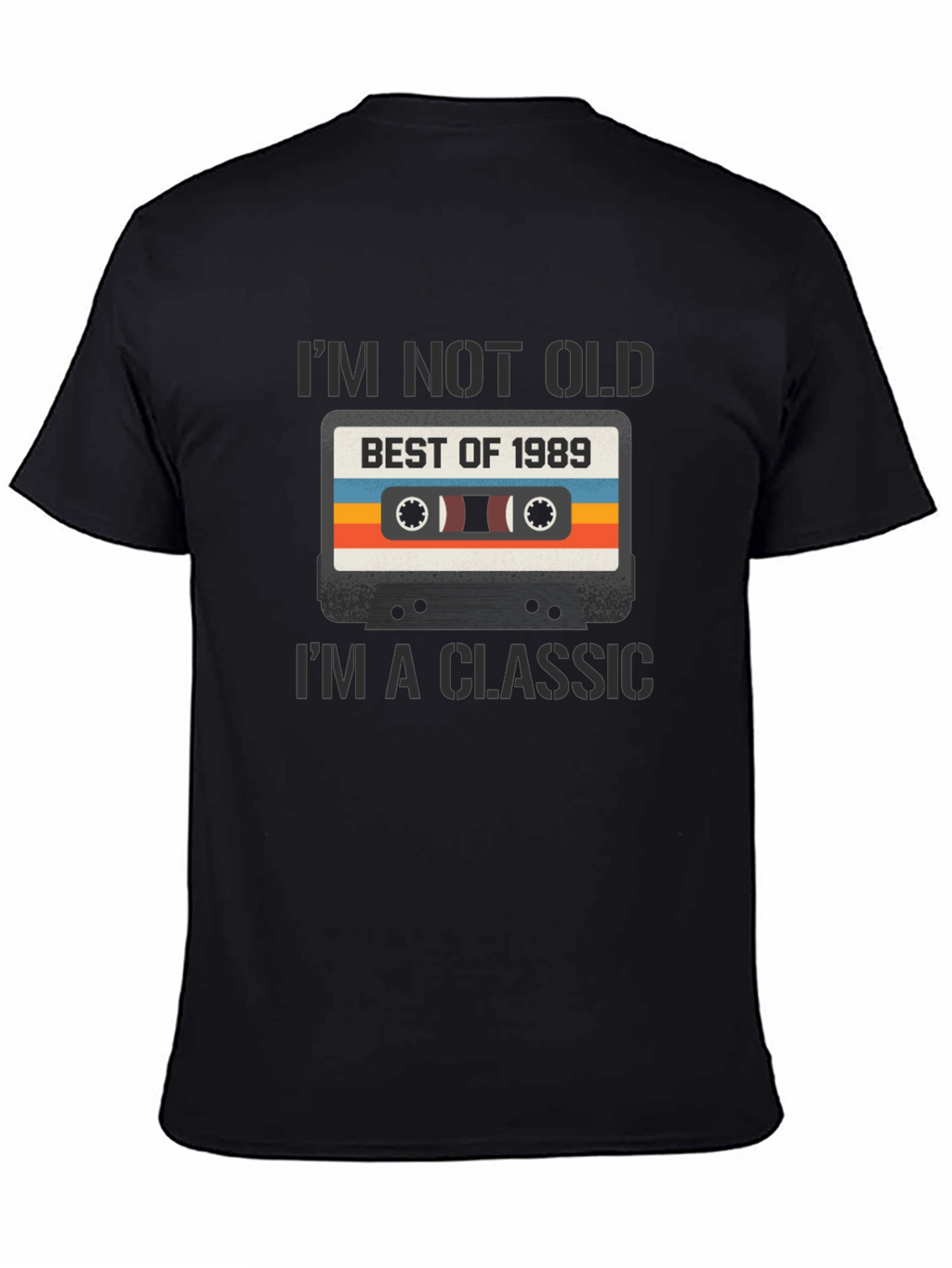 Retro Cassette Tape 1989 Birthday T-Shirt