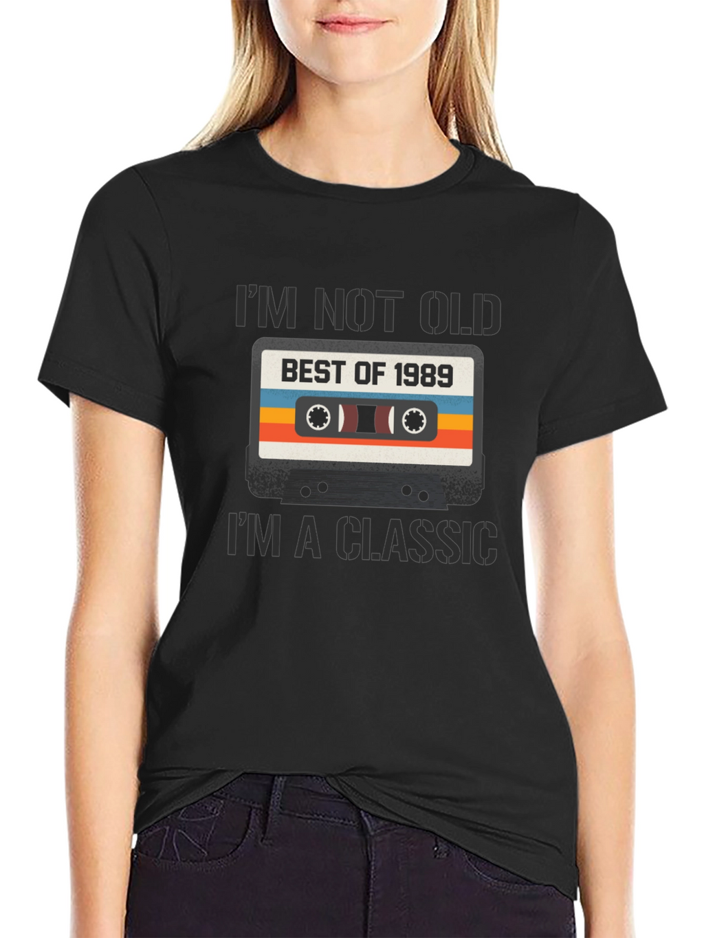 Retro Cassette Tape 1989 Birthday T-Shirt
