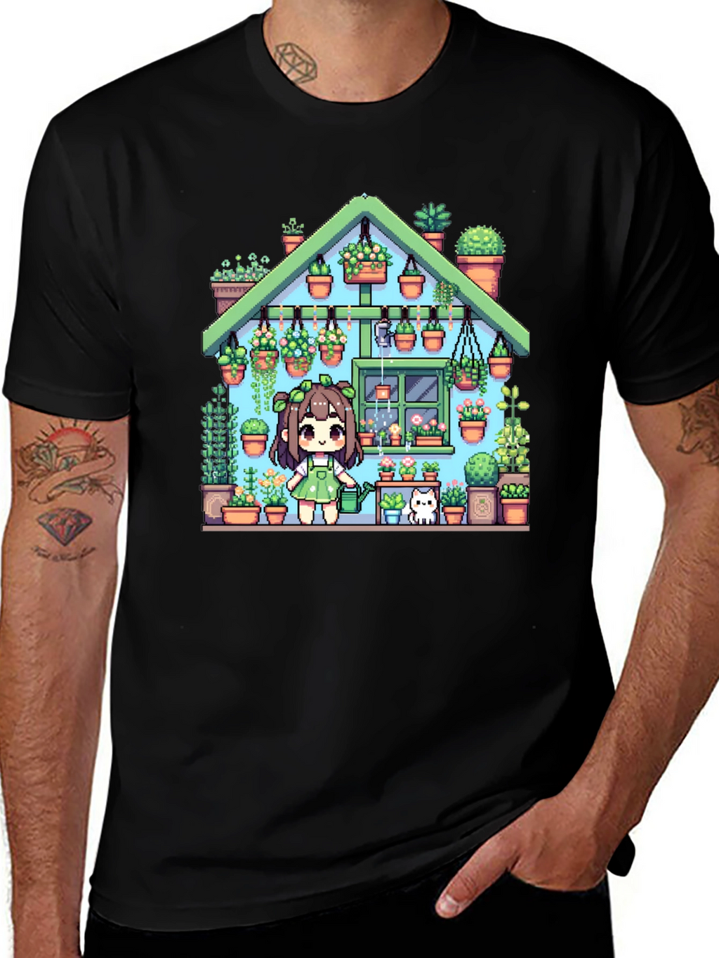 Cute Greenhouse Graphic T-Shirt