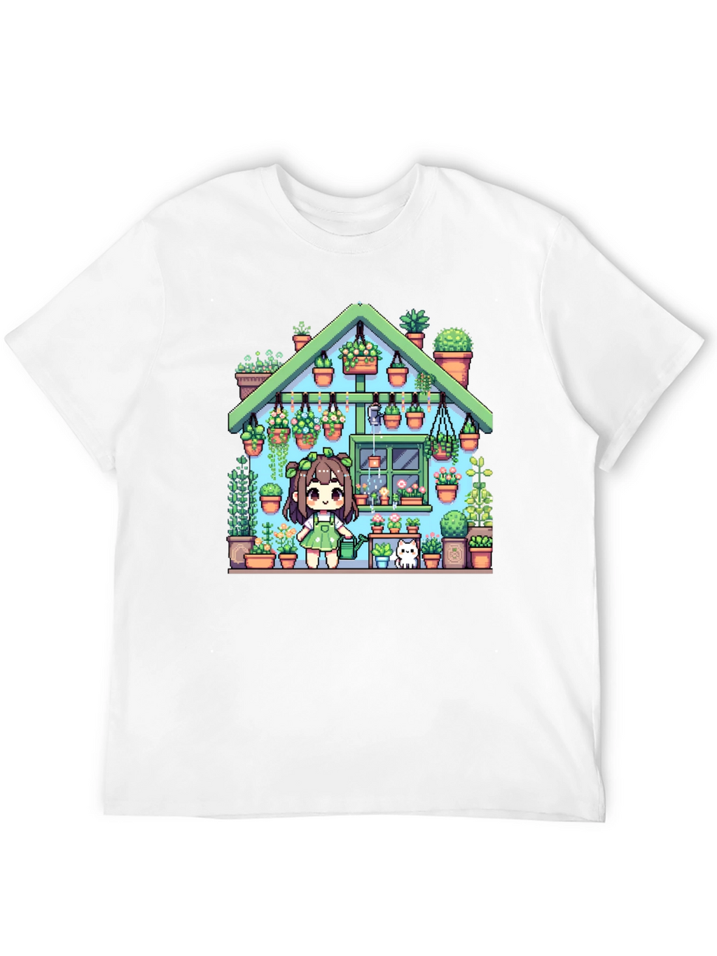 Cute Greenhouse Graphic T-Shirt