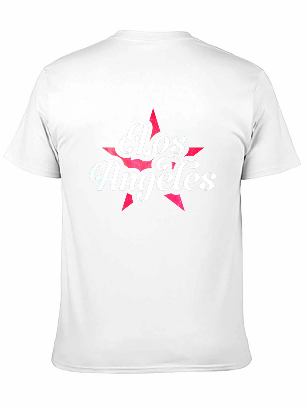 Los Angeles Star Graphic T-Shirt - Black