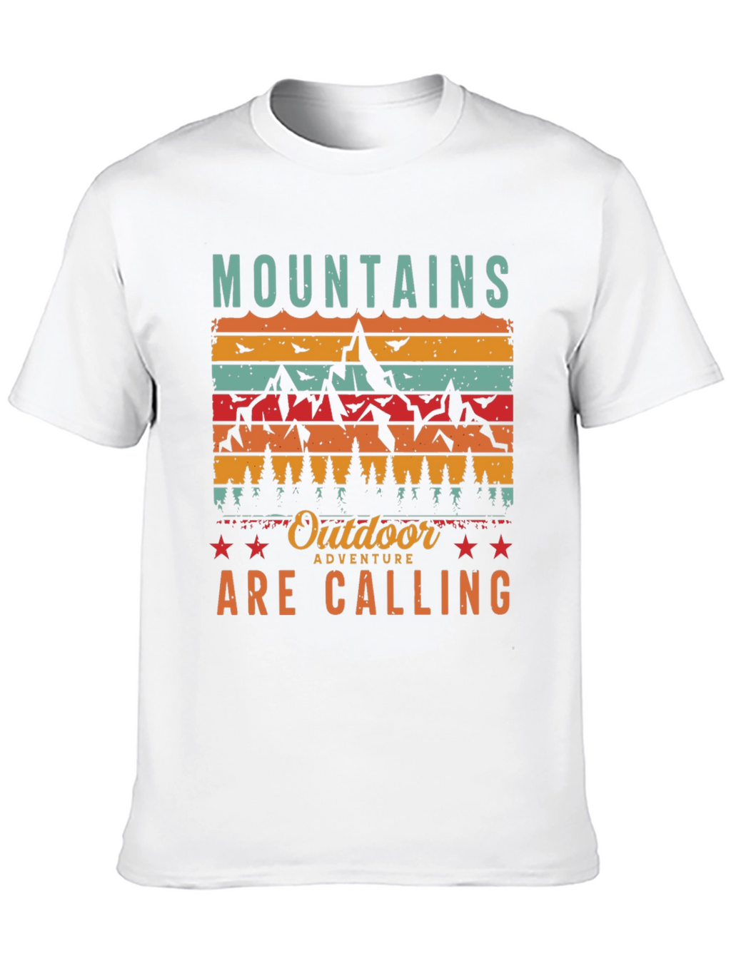 Mountains Are Calling Adventure T-Shirt