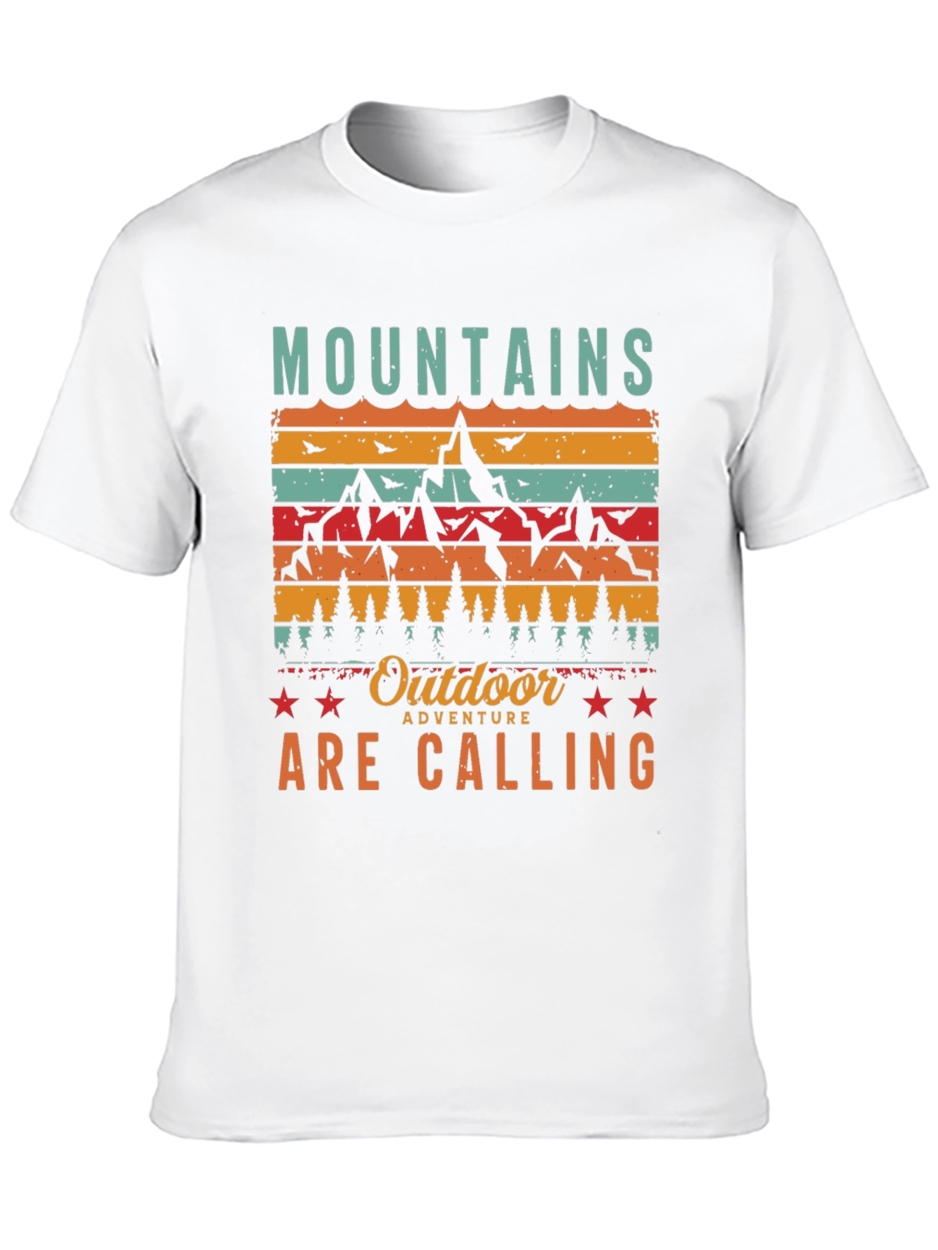 Mountains Are Calling Adventure T-Shirt