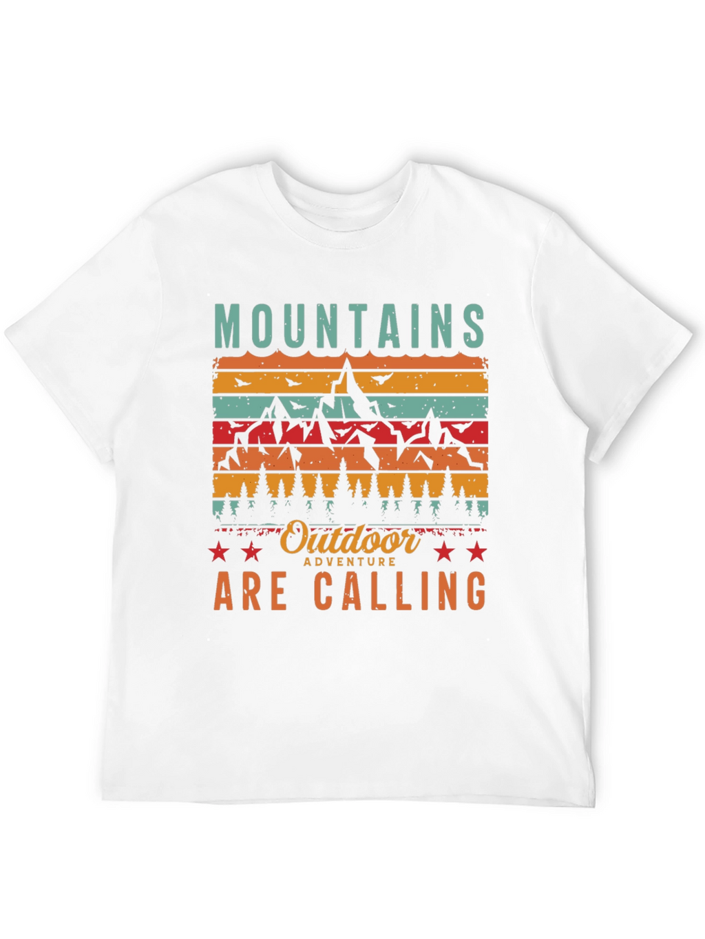 Mountains Are Calling Adventure T-Shirt