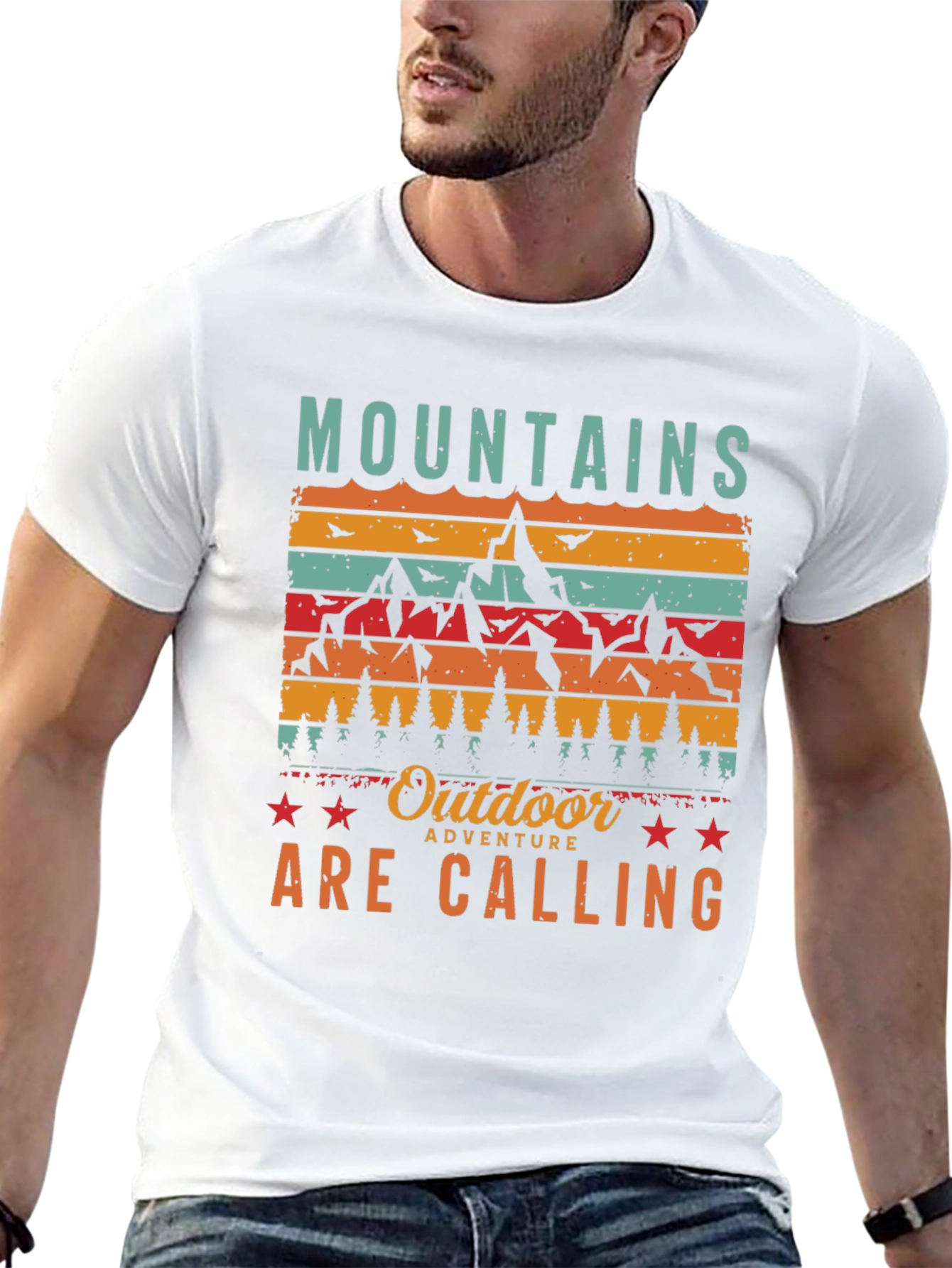 Mountains Are Calling Adventure T-Shirt