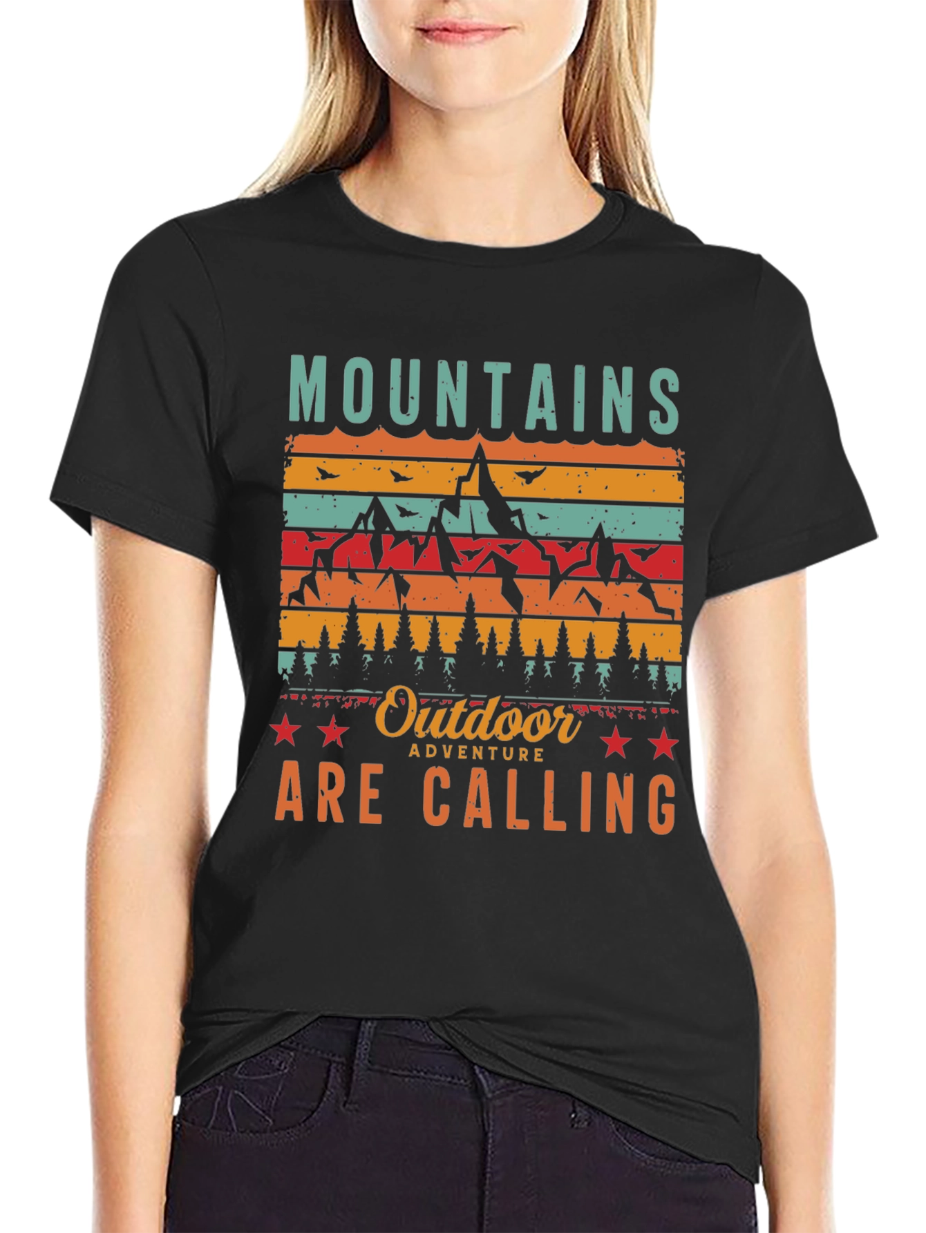 Mountains Are Calling Adventure T-Shirt