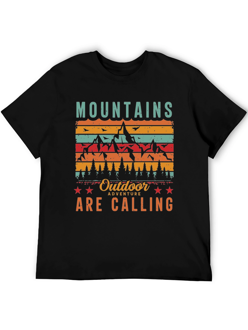 Mountains Are Calling Adventure T-Shirt