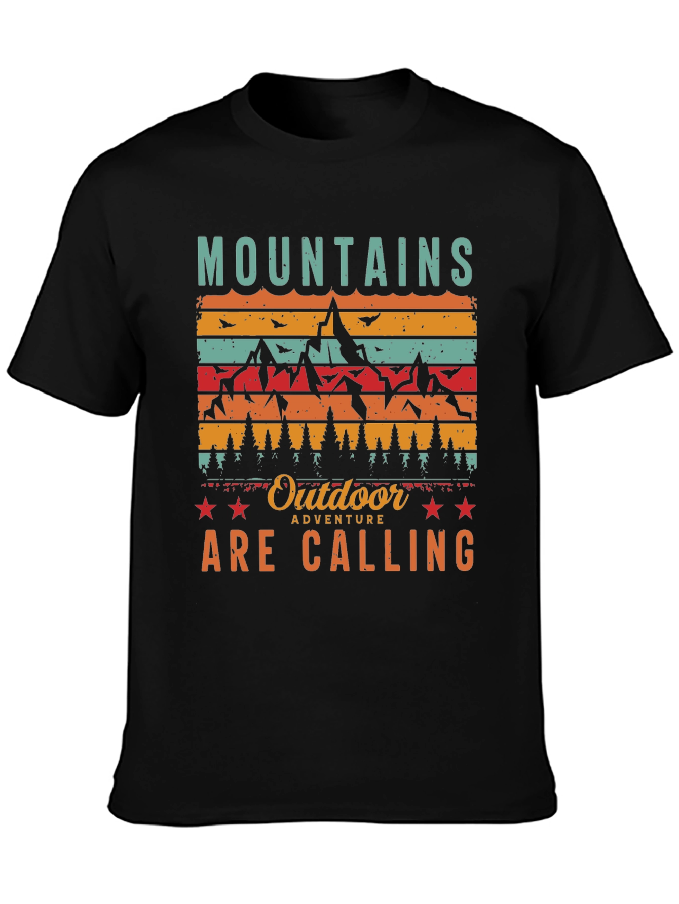 Mountains Are Calling Adventure T-Shirt