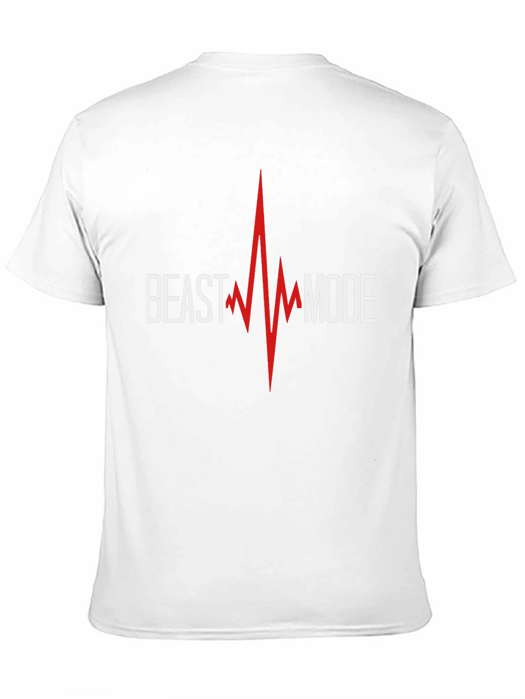 Beast Mode Graphic Print Black T-Shirt