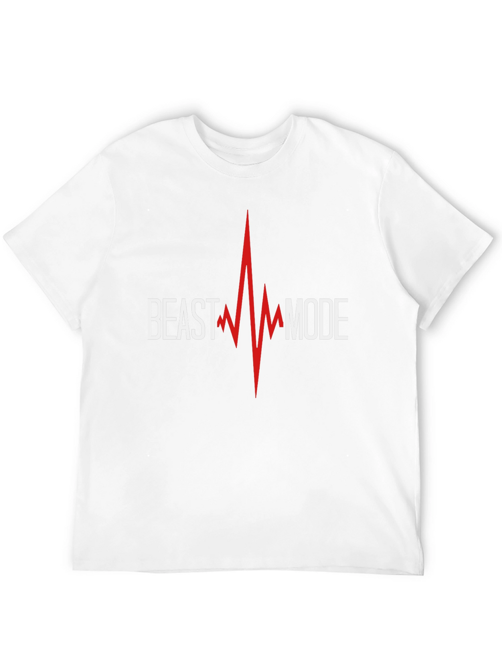 Beast Mode Graphic Print Black T-Shirt