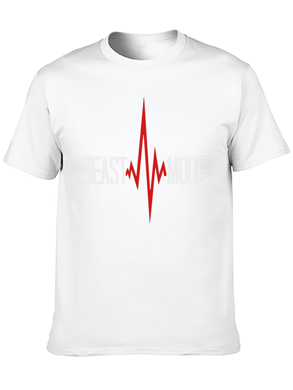 Beast Mode Graphic Print Black T-Shirt