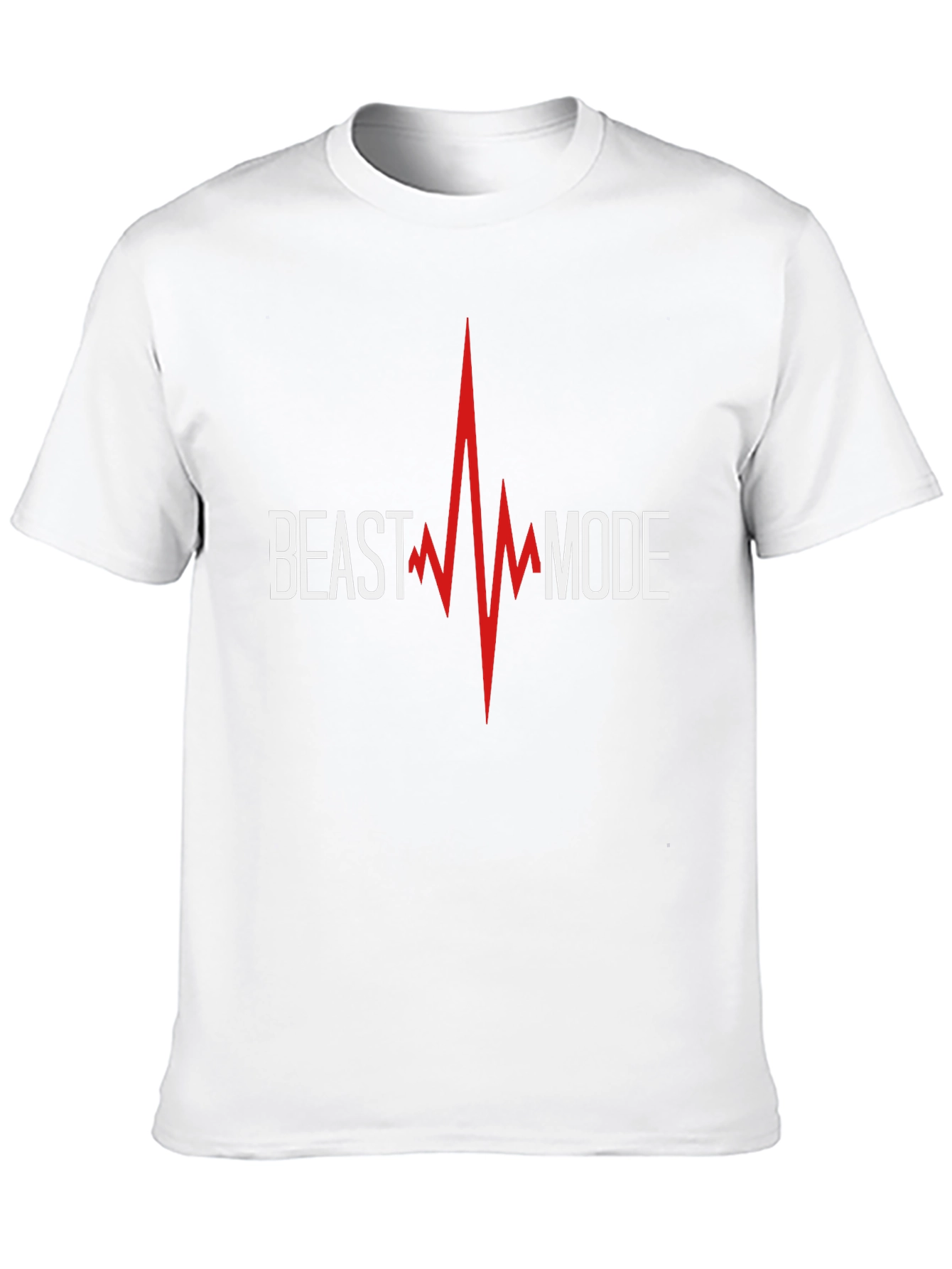 Beast Mode Graphic Print Black T-Shirt