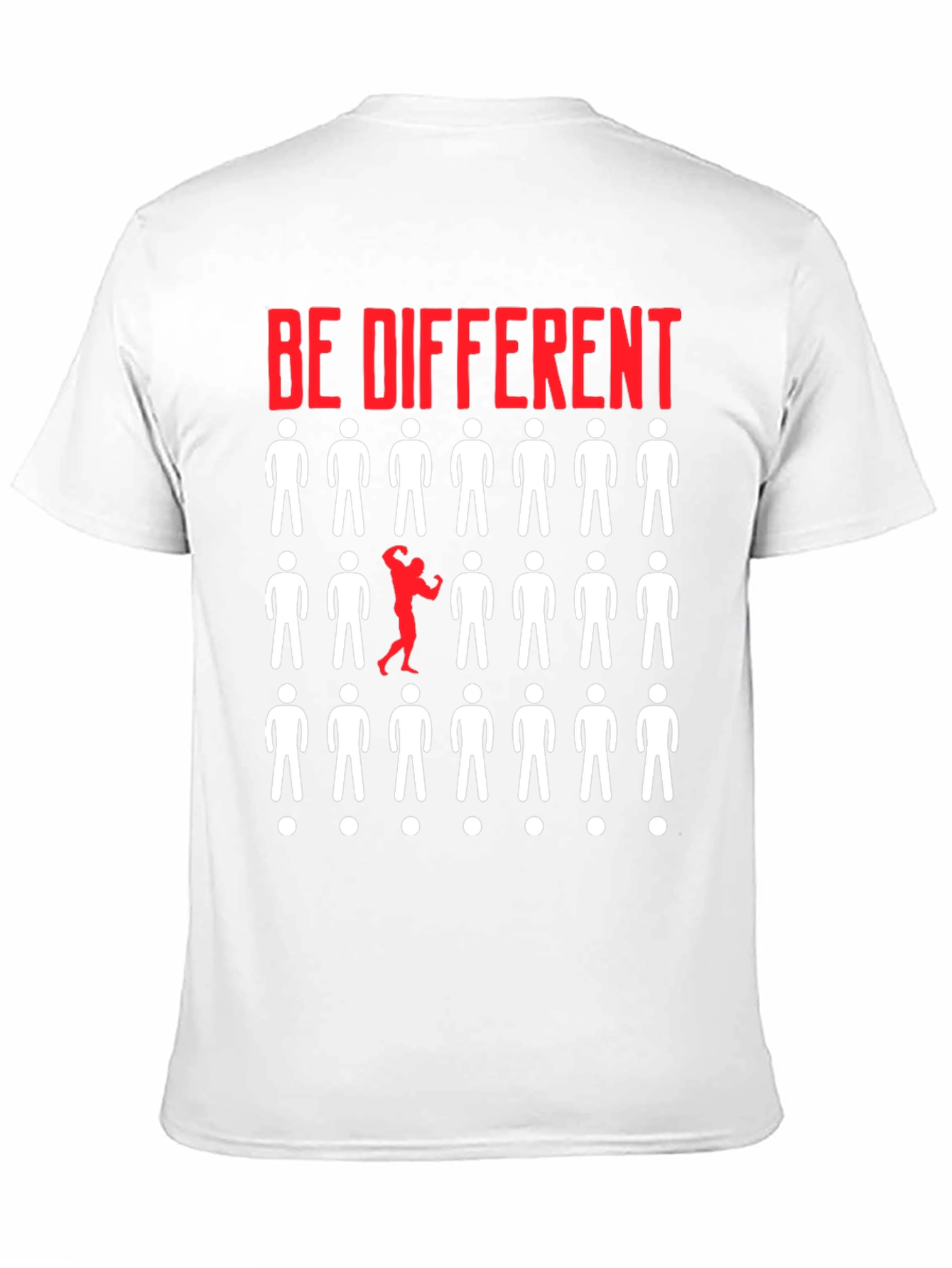 Be Different Graphic T-Shirt - Black