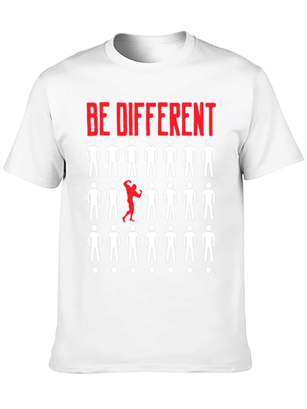 Be Different Graphic T-Shirt - Black