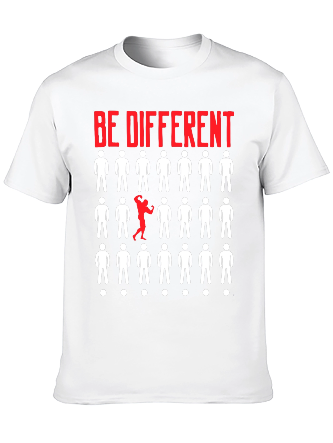 Be Different Graphic T-Shirt - Black