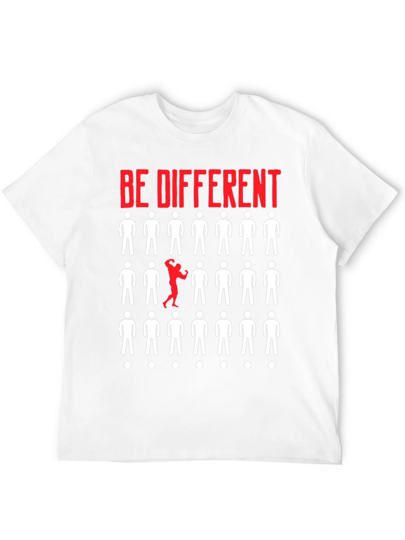 Be Different Graphic T-Shirt - Black