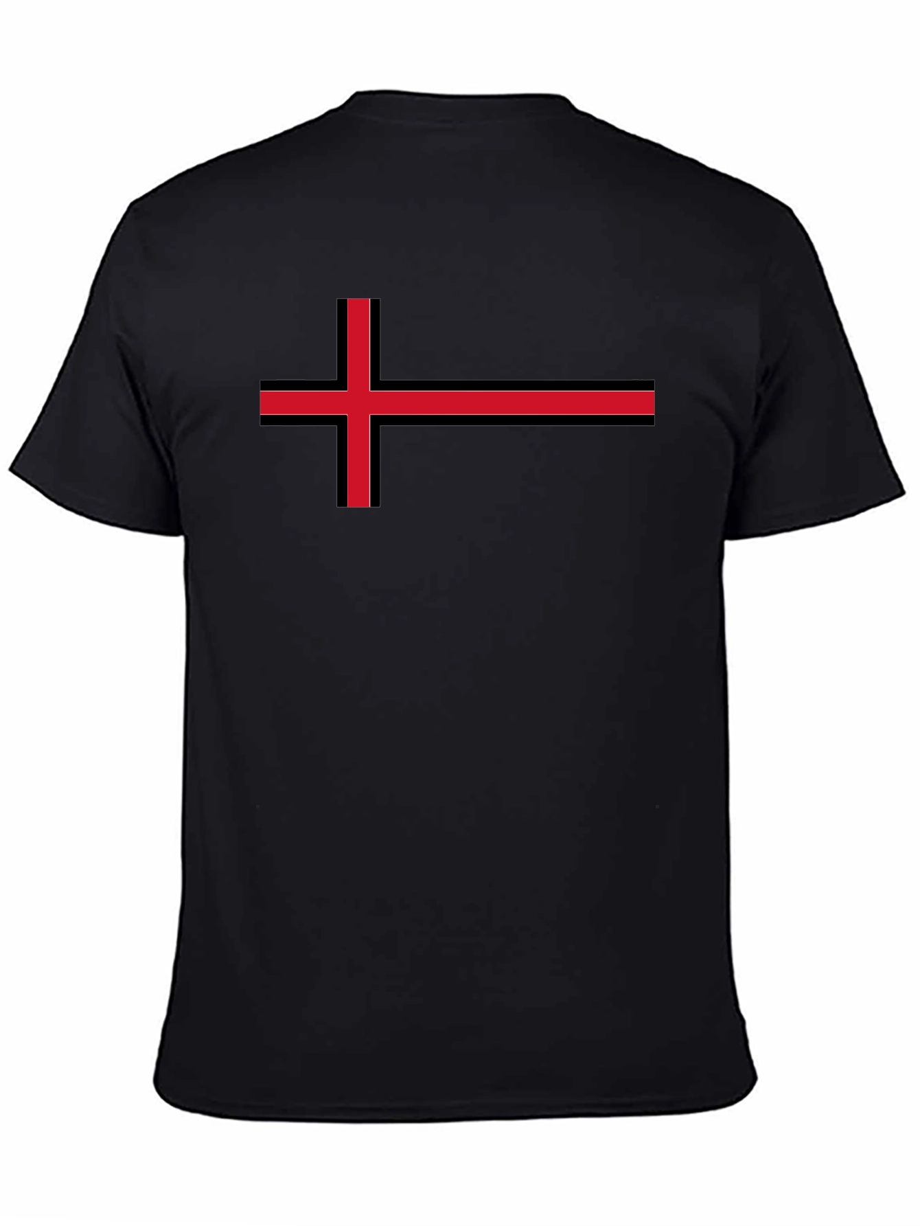 Nordic Cross Graphic T-Shirt - Stylish Casual Tee