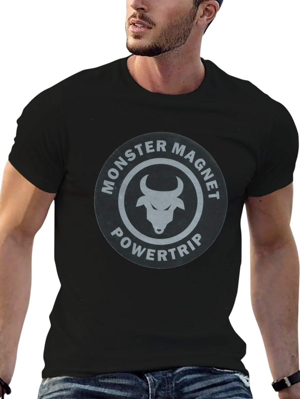 Monster Magnet Powertrip Black T-Shirt