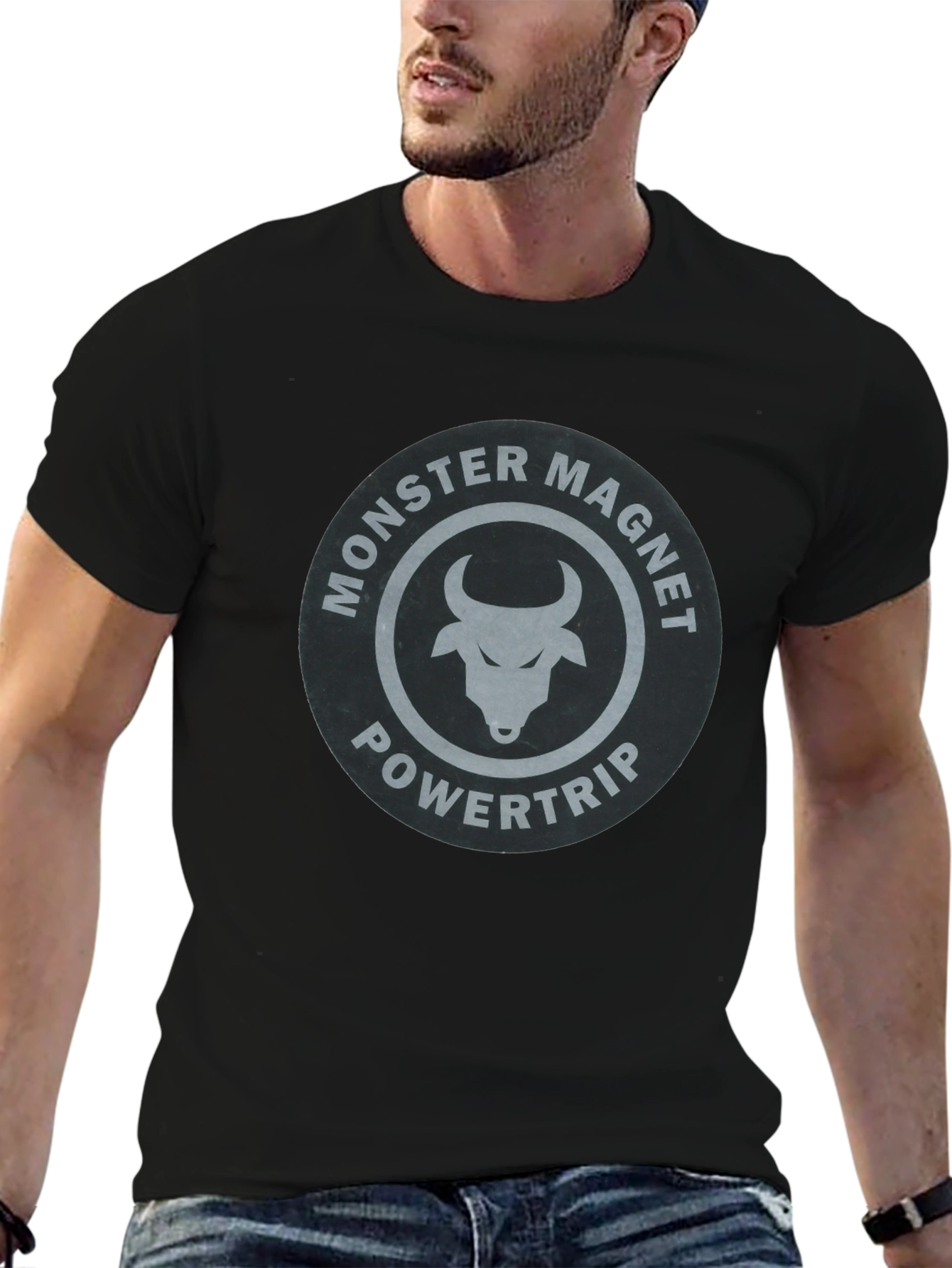 Monster Magnet Powertrip Black T-Shirt