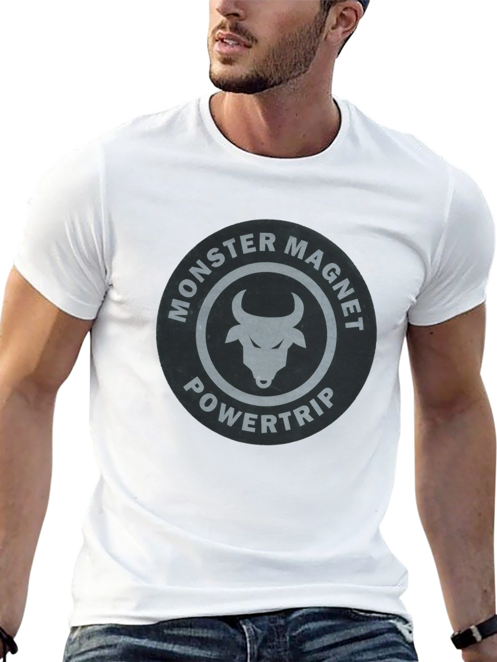 Monster Magnet Powertrip Black T-Shirt