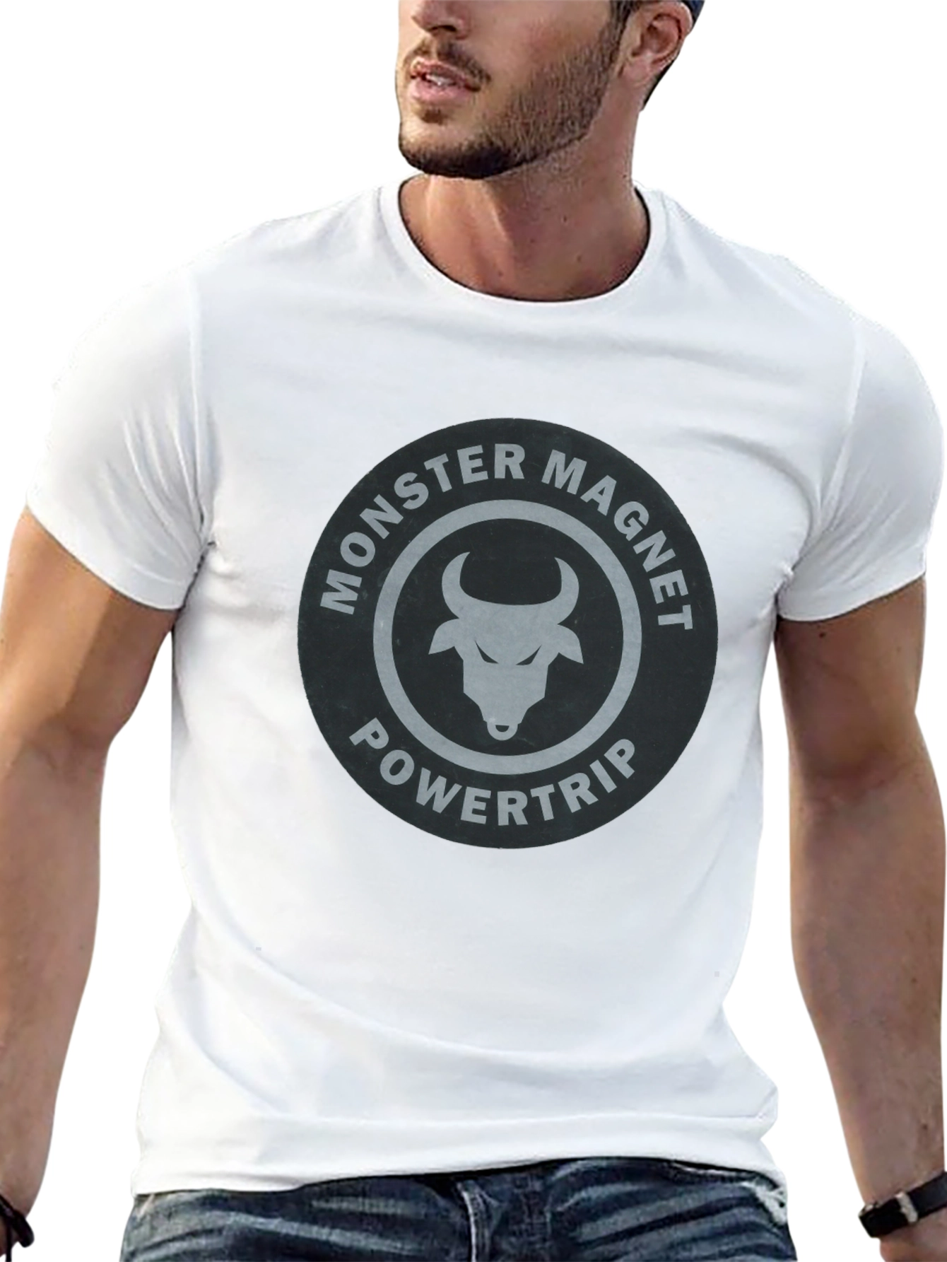 Monster Magnet Powertrip Black T-Shirt