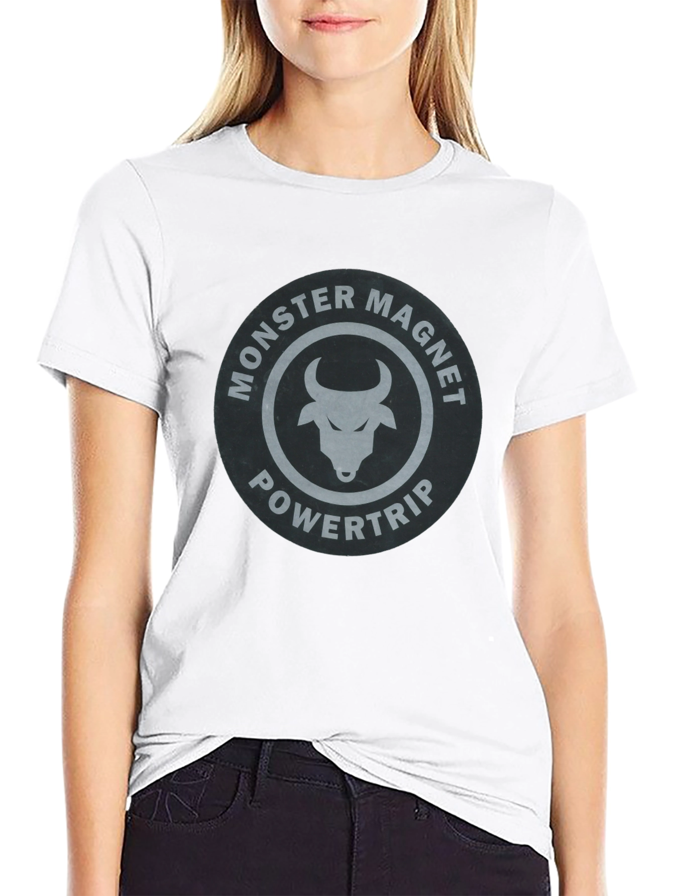 Monster Magnet Powertrip Black T-Shirt