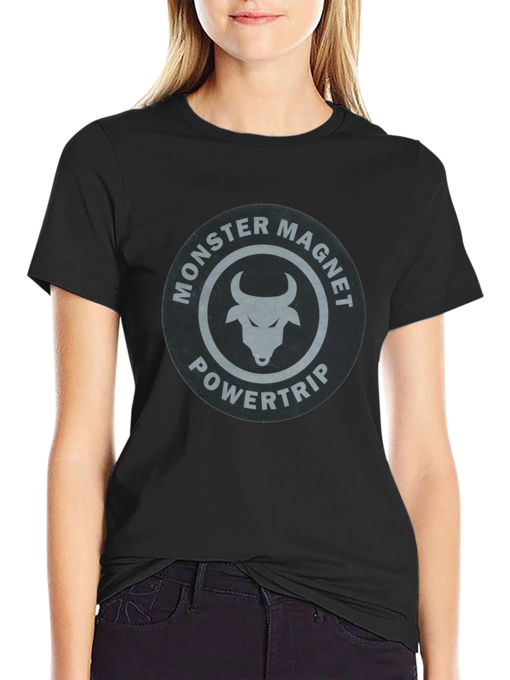 Monster Magnet Powertrip Black T-Shirt