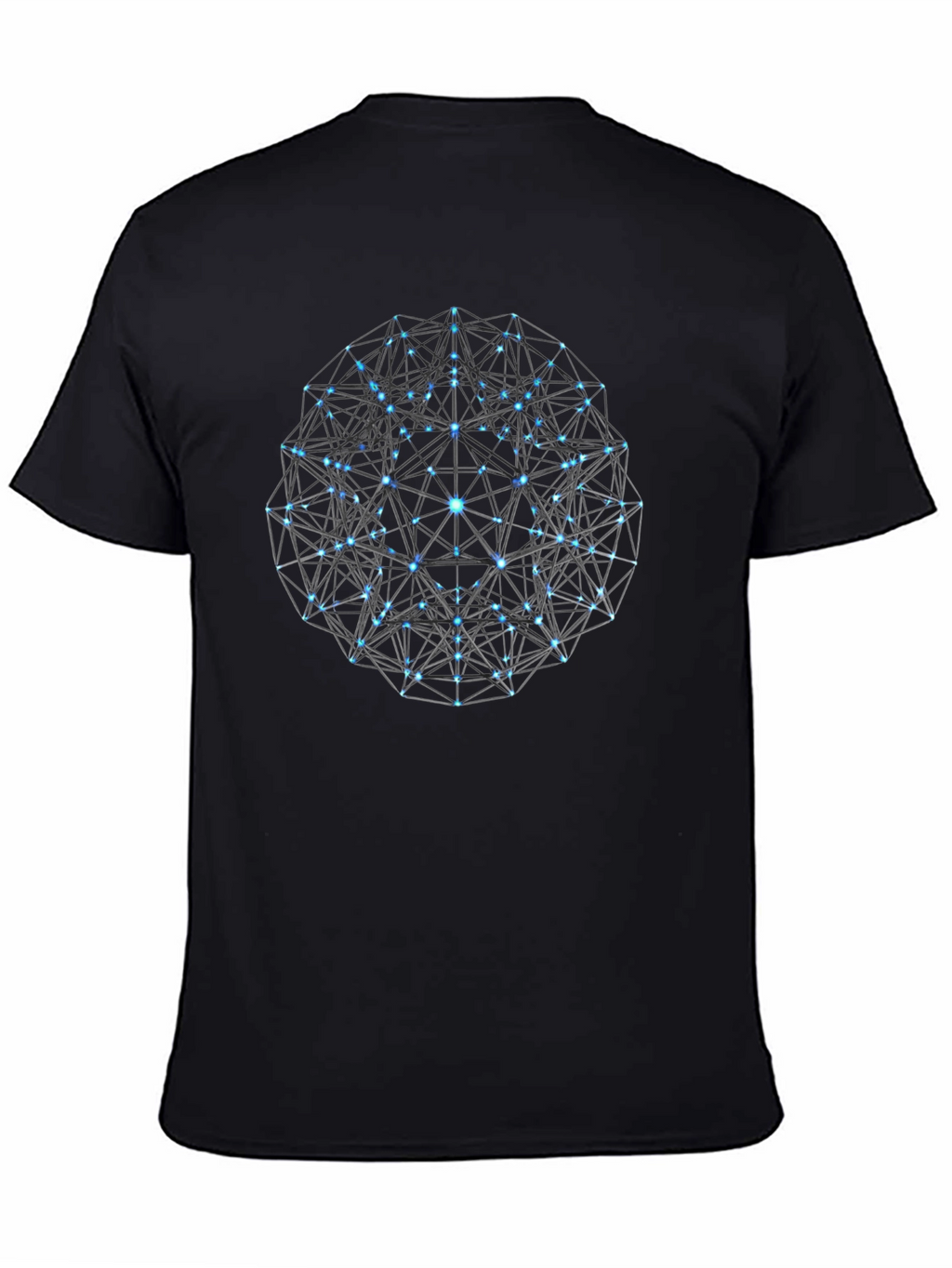 Geometric Sphere Graphic T-Shirt - Modern Style