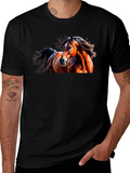 Black Horse Graphic Tee
