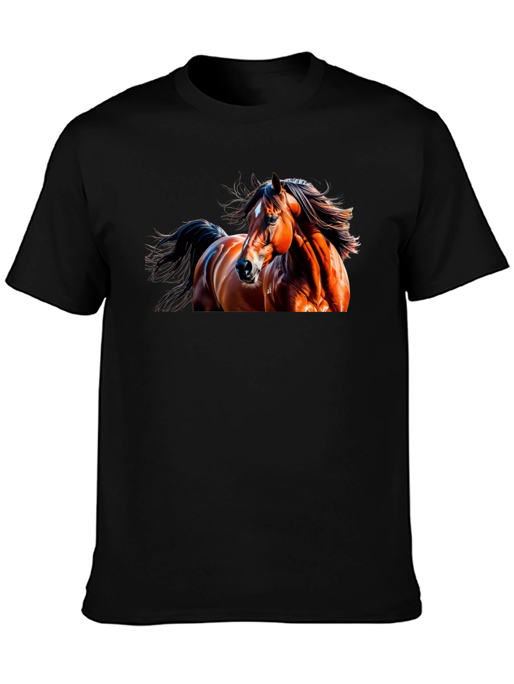 Black Horse Graphic Tee