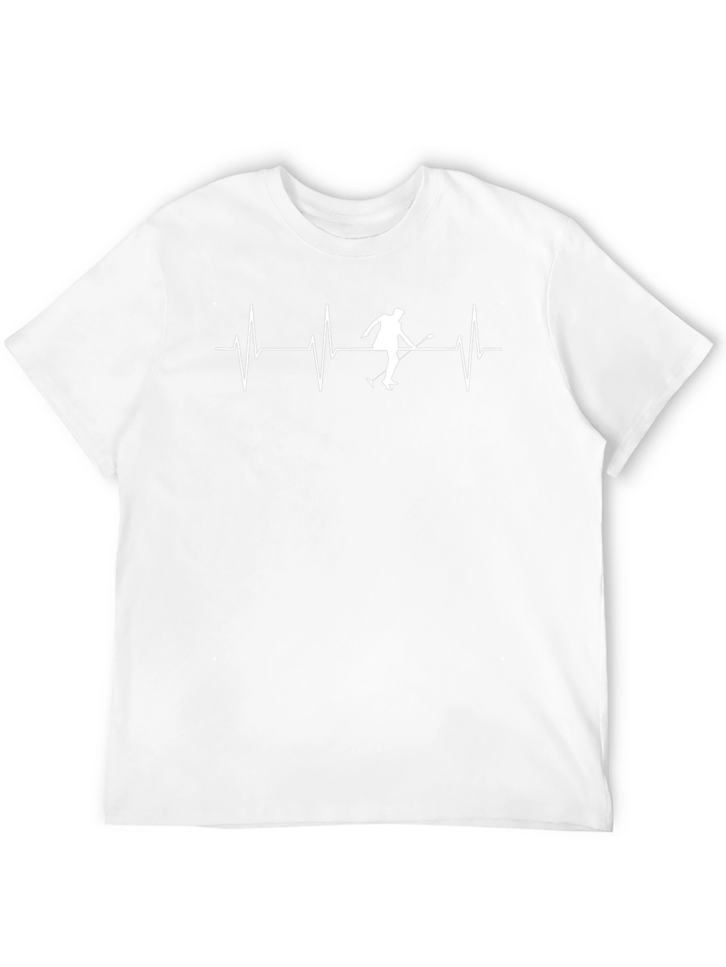 Golf Heartbeat T-Shirt - Golfer Gift