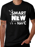 Smart is the New Sec C Black T-Shirt