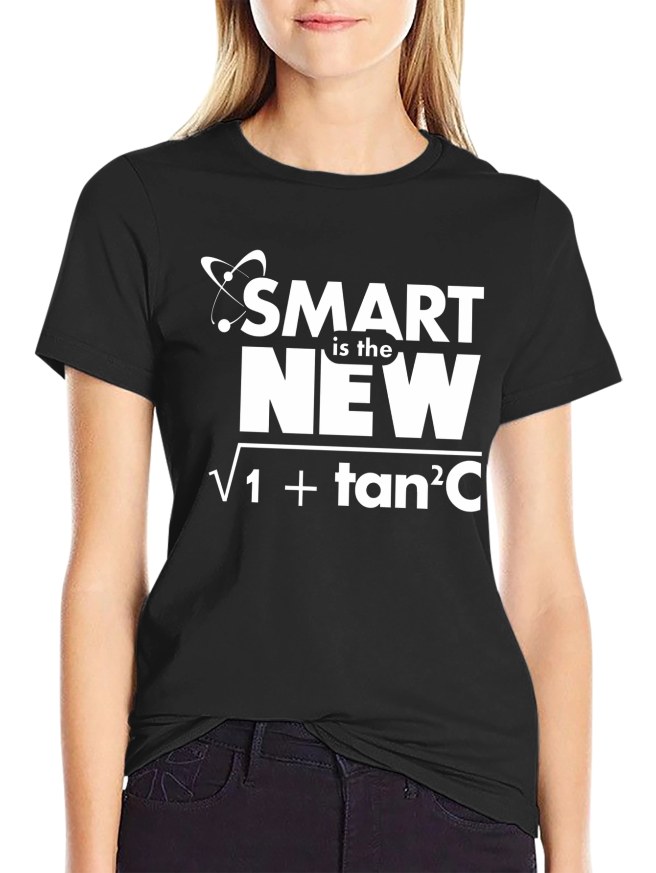 Smart is the New Sec C Black T-Shirt