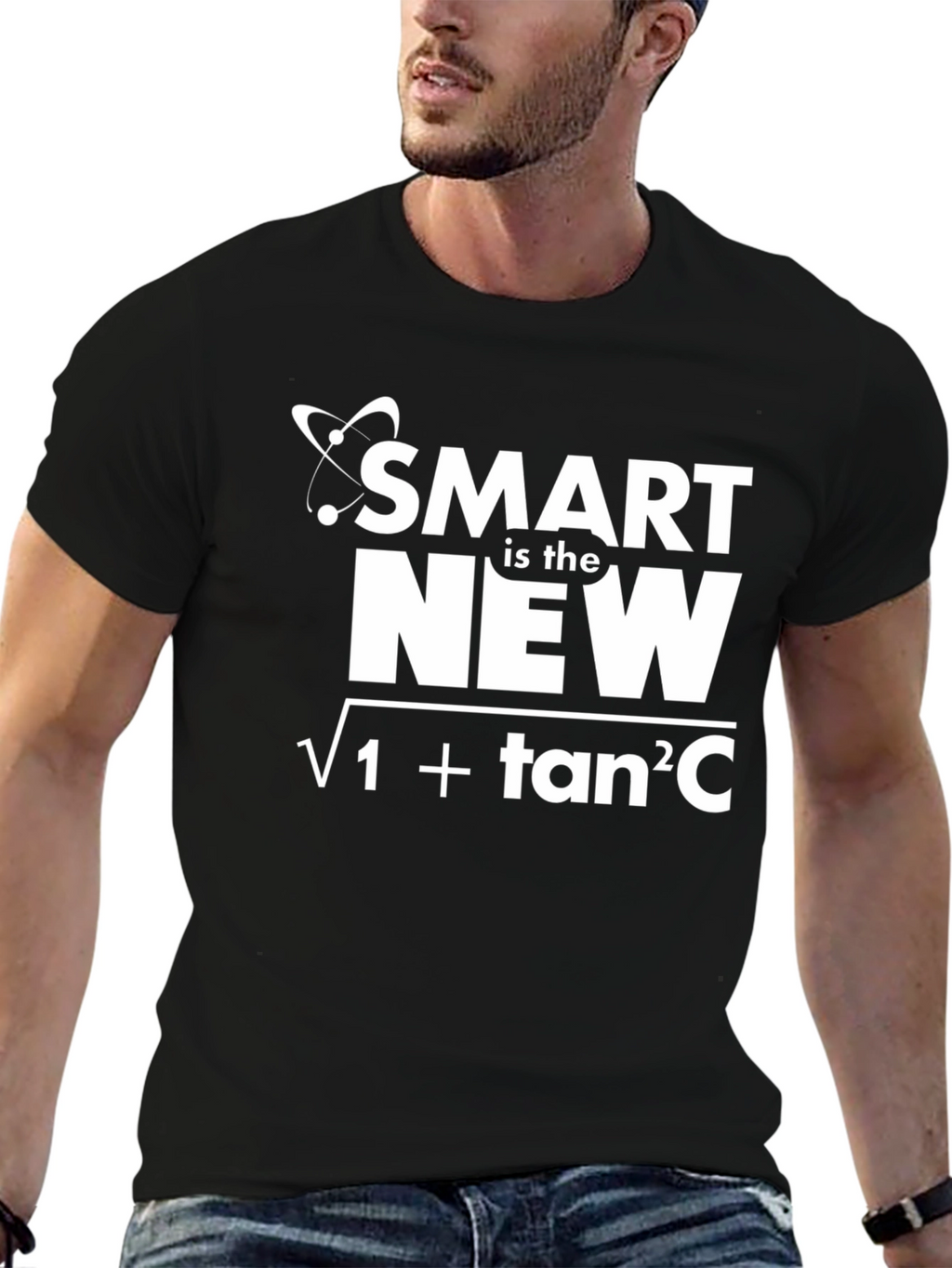 Smart is the New Sec C Black T-Shirt
