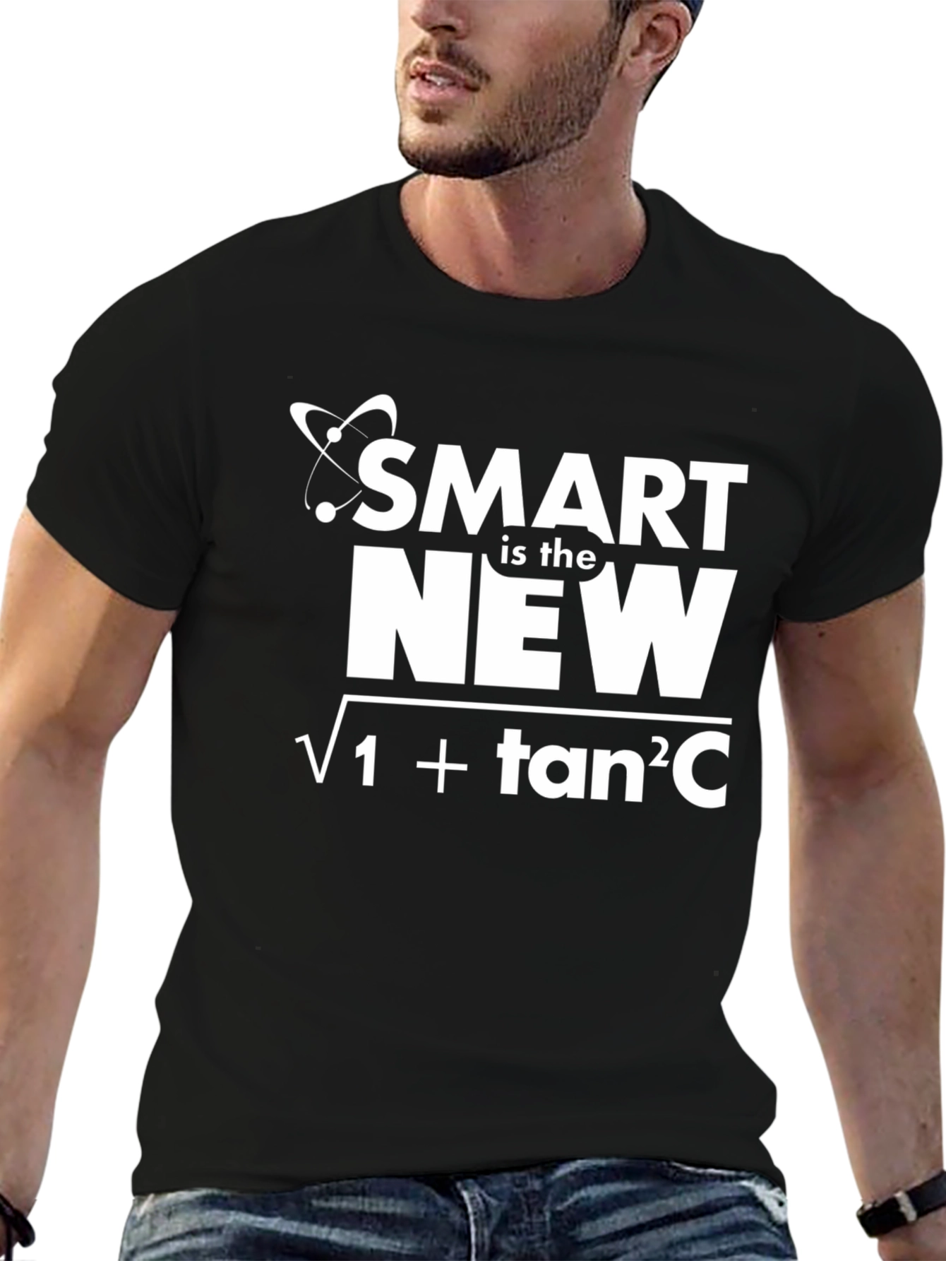 Smart is the New Sec C Black T-Shirt