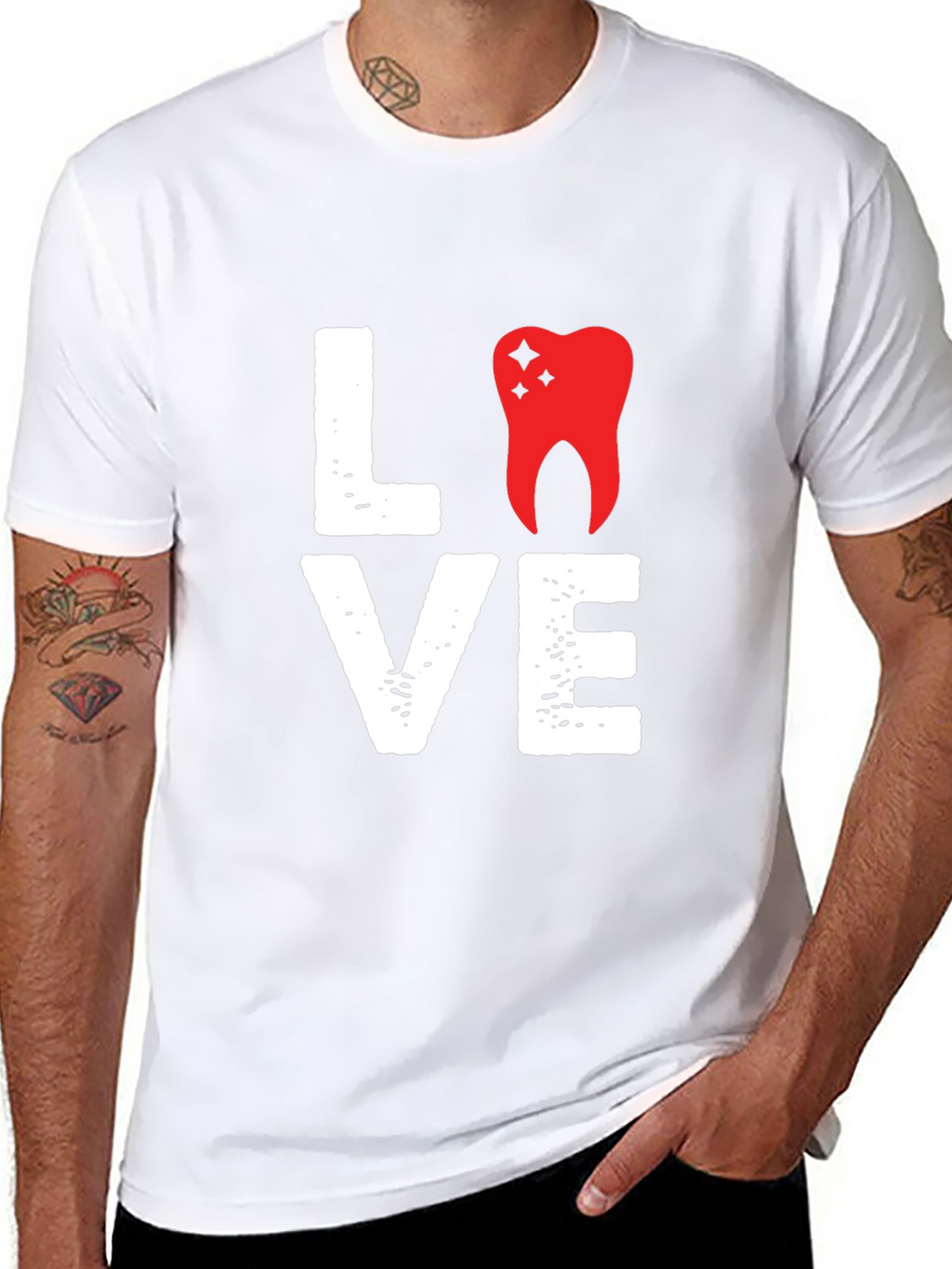 Love Tooth T-Shirt - Dentist Gift