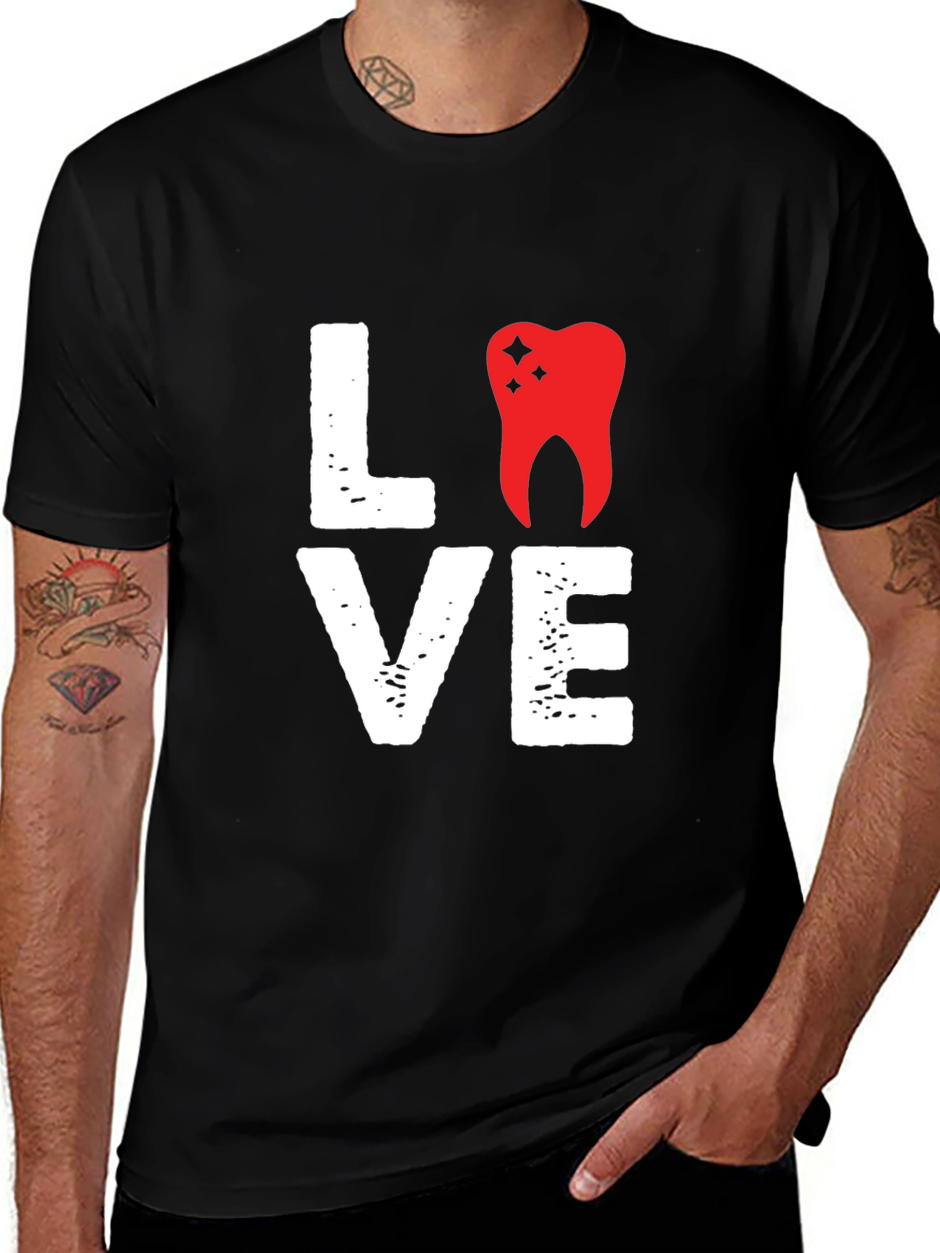 Love Tooth T-Shirt - Dentist Gift