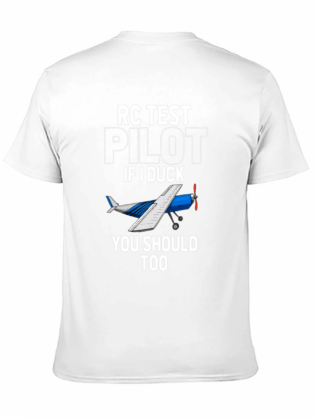 RC Test Pilot T-Shirt - Aviation Humor Tee