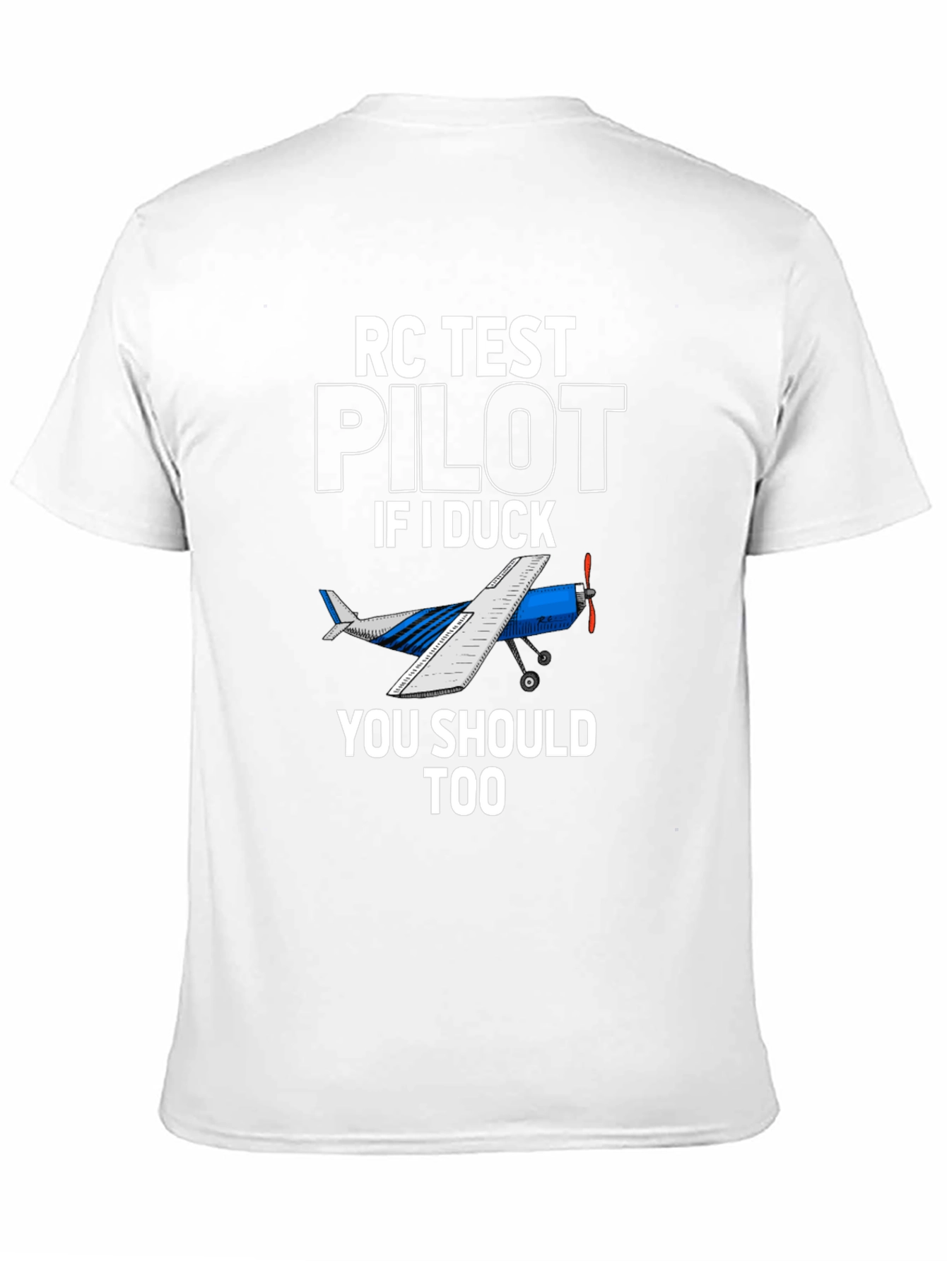 RC Test Pilot T-Shirt - Aviation Humor Tee