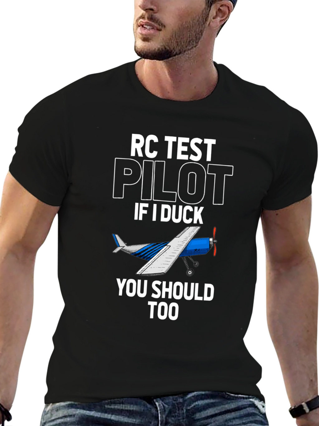 RC Test Pilot T-Shirt - Aviation Humor Tee