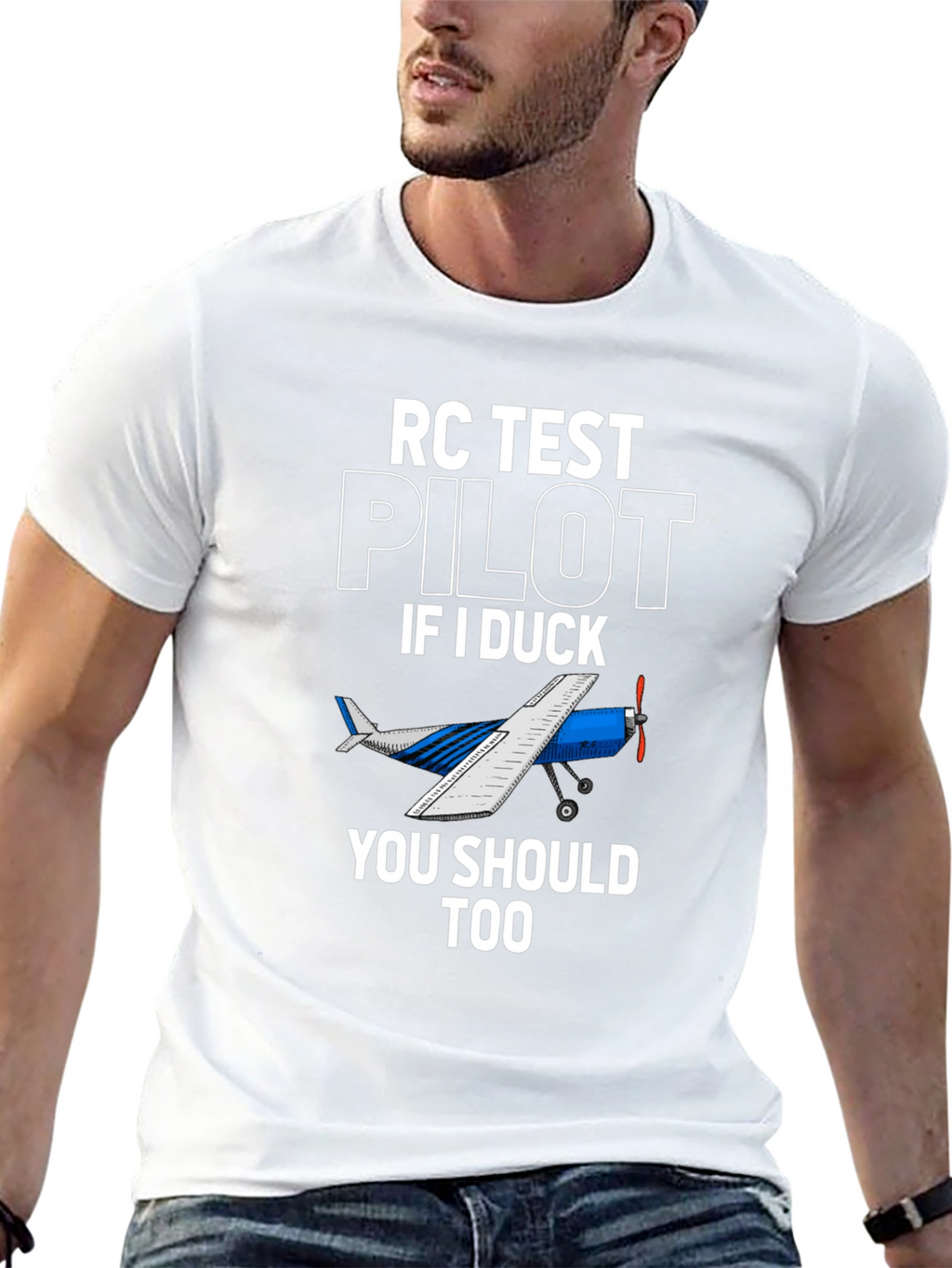 RC Test Pilot T-Shirt - Aviation Humor Tee