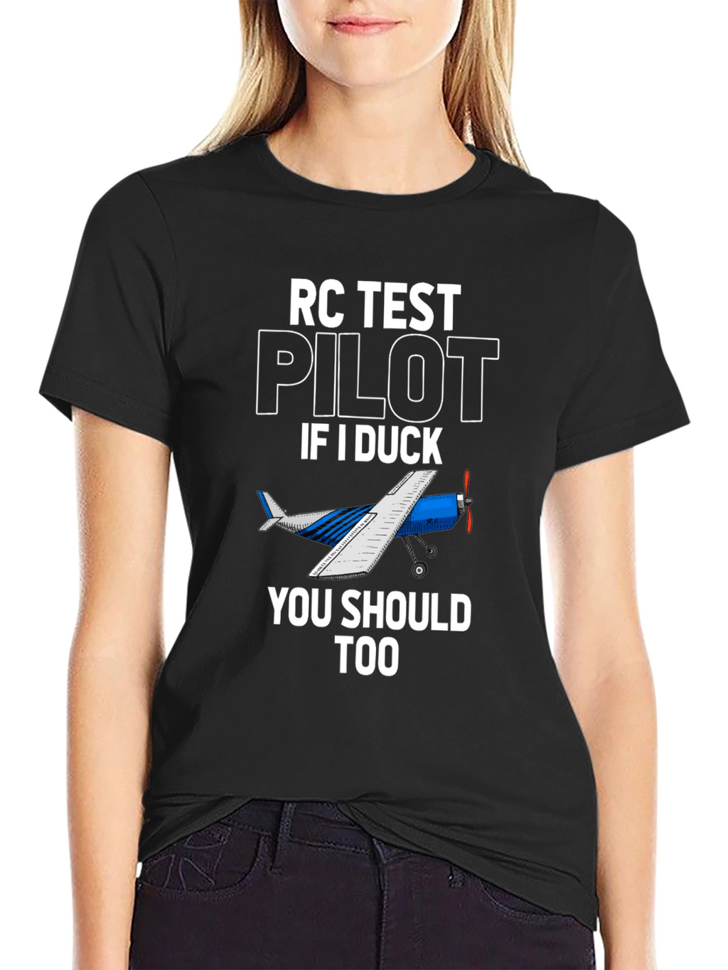RC Test Pilot T-Shirt - Aviation Humor Tee