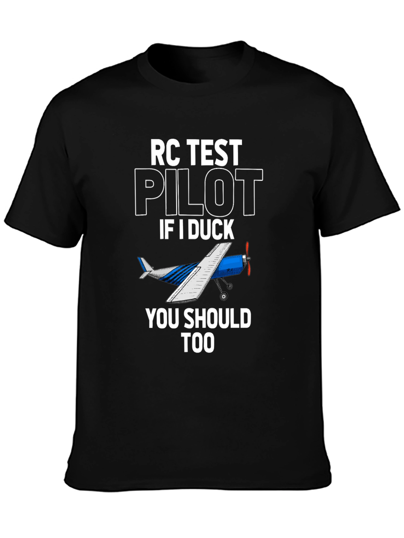 RC Test Pilot T-Shirt - Aviation Humor Tee