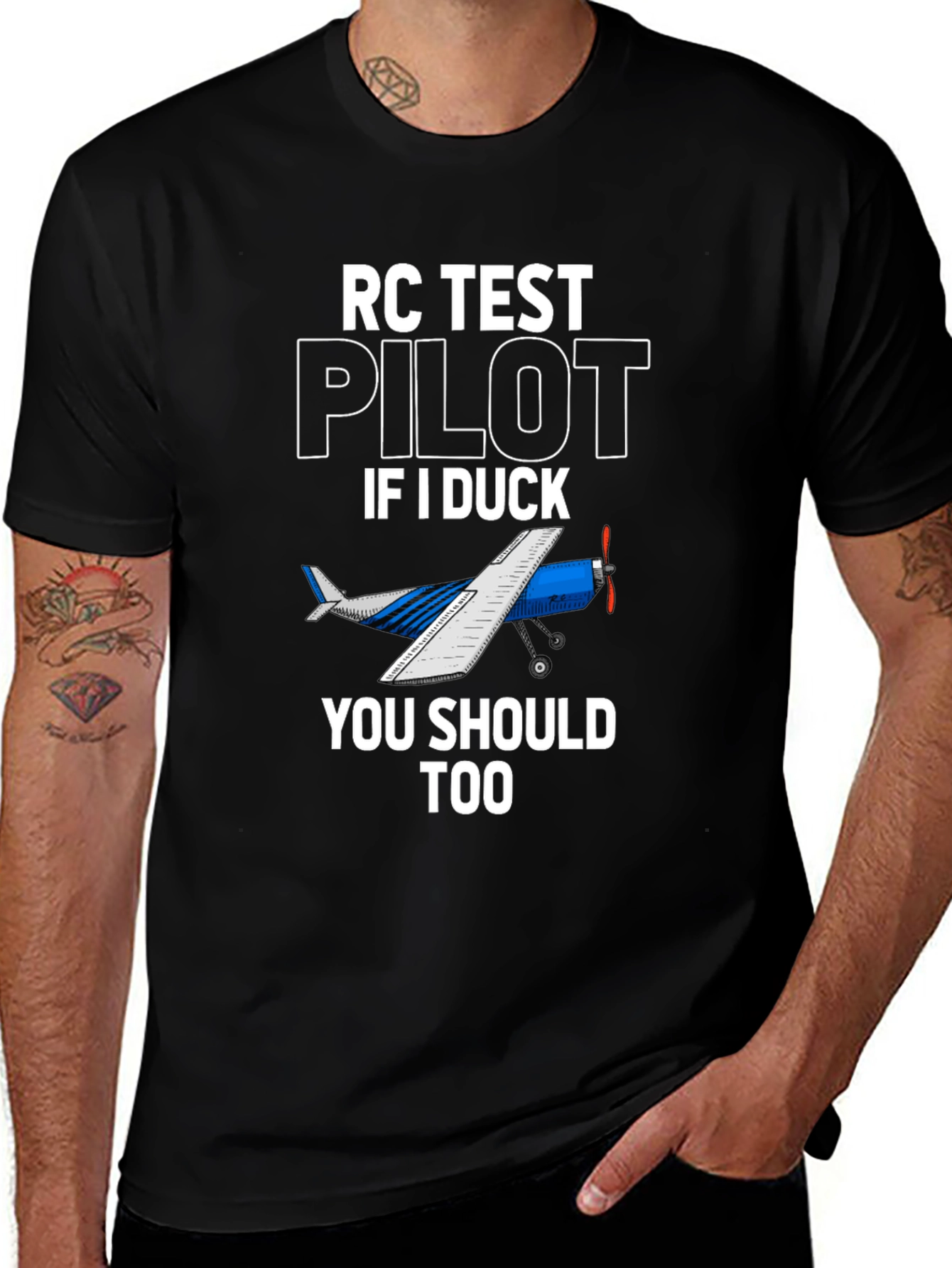 RC Test Pilot T-Shirt - Aviation Humor Tee