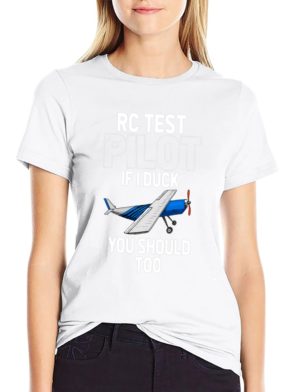 RC Test Pilot T-Shirt - Aviation Humor Tee