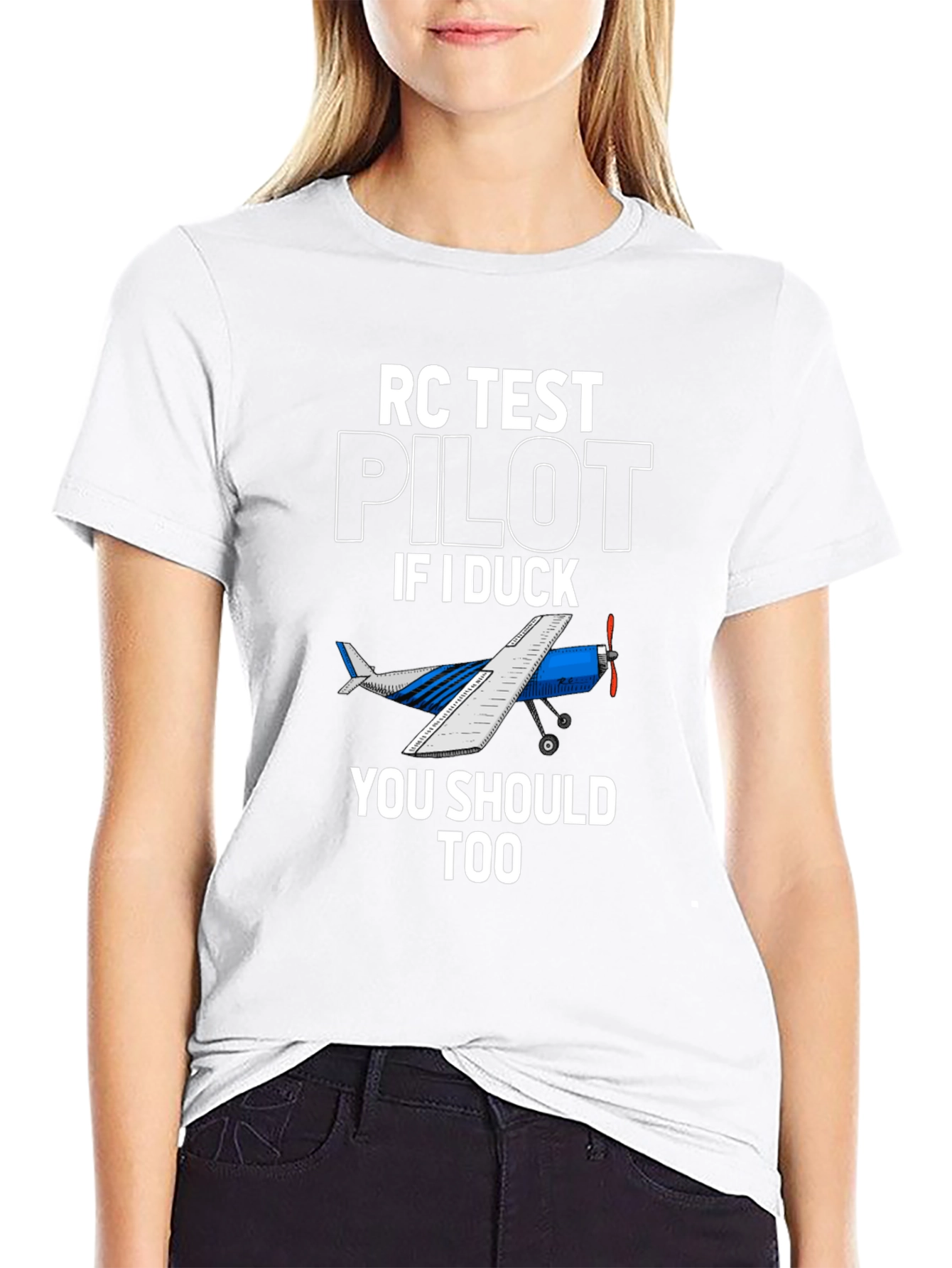 RC Test Pilot T-Shirt - Aviation Humor Tee