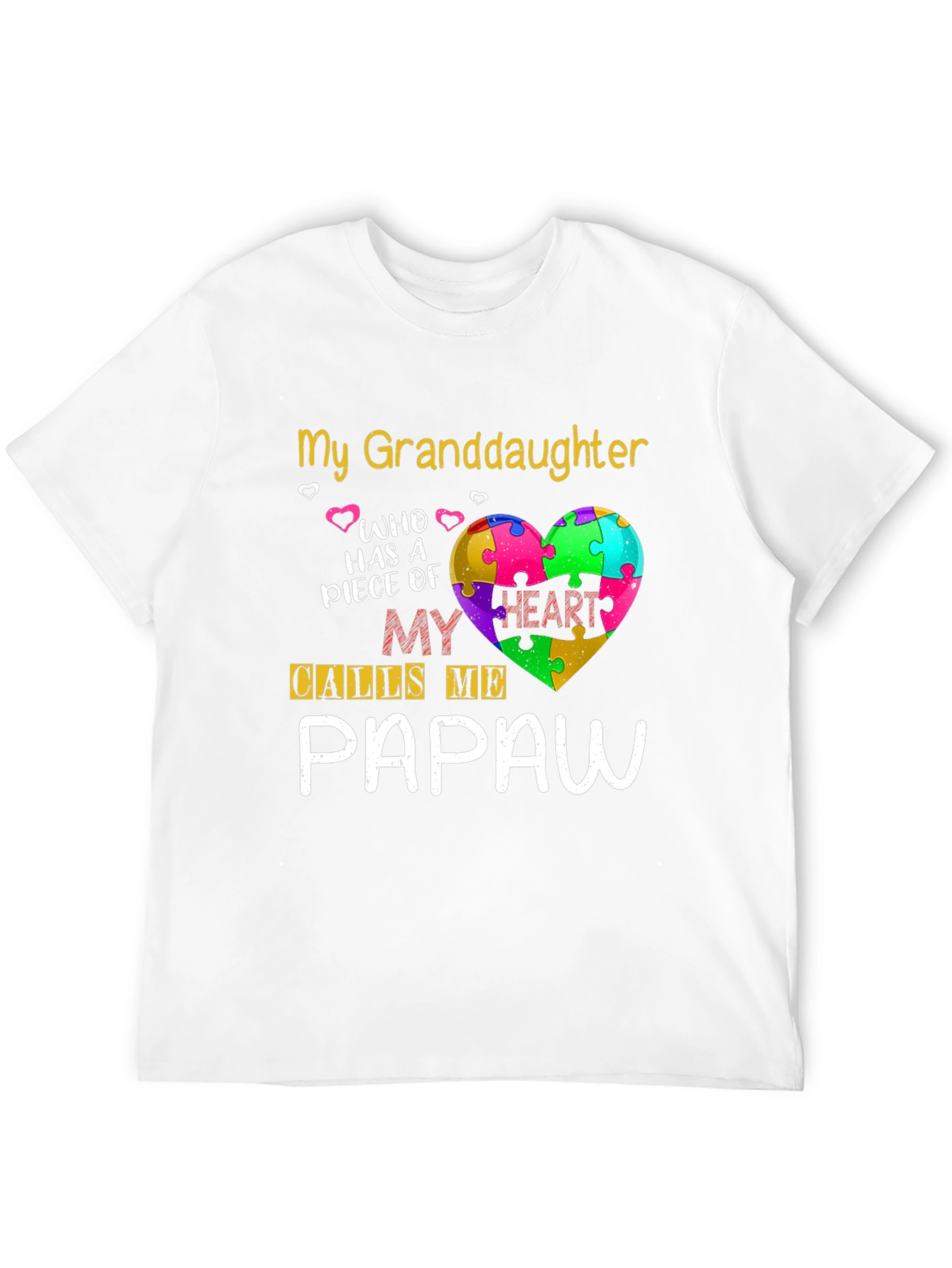 My Granddaughter Autism Awareness T-Shirt