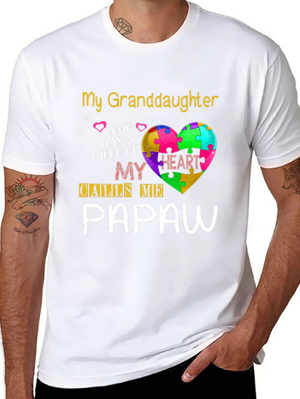 My Granddaughter Autism Awareness T-Shirt